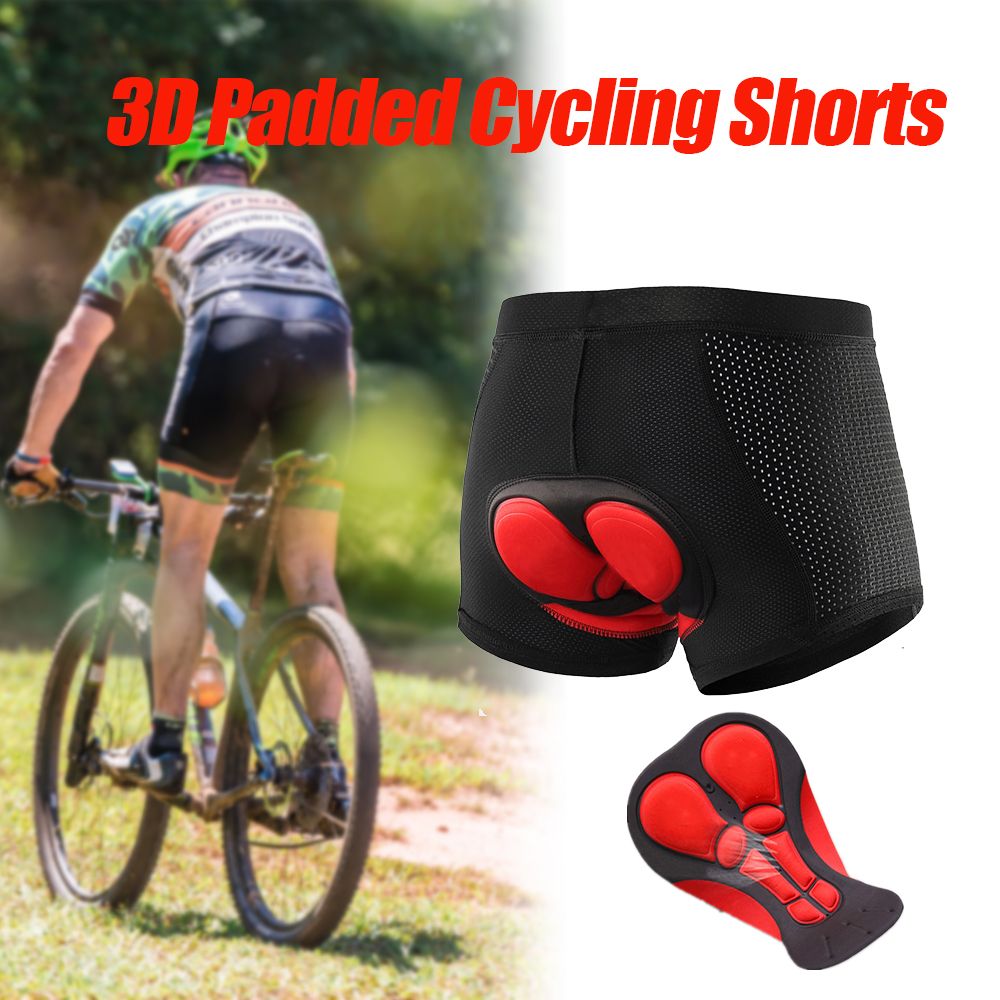 Enrich your life S-2XL Men 3D Padded Cycling Mountain Shorts Bike Pants Bicycle Sport Underwear