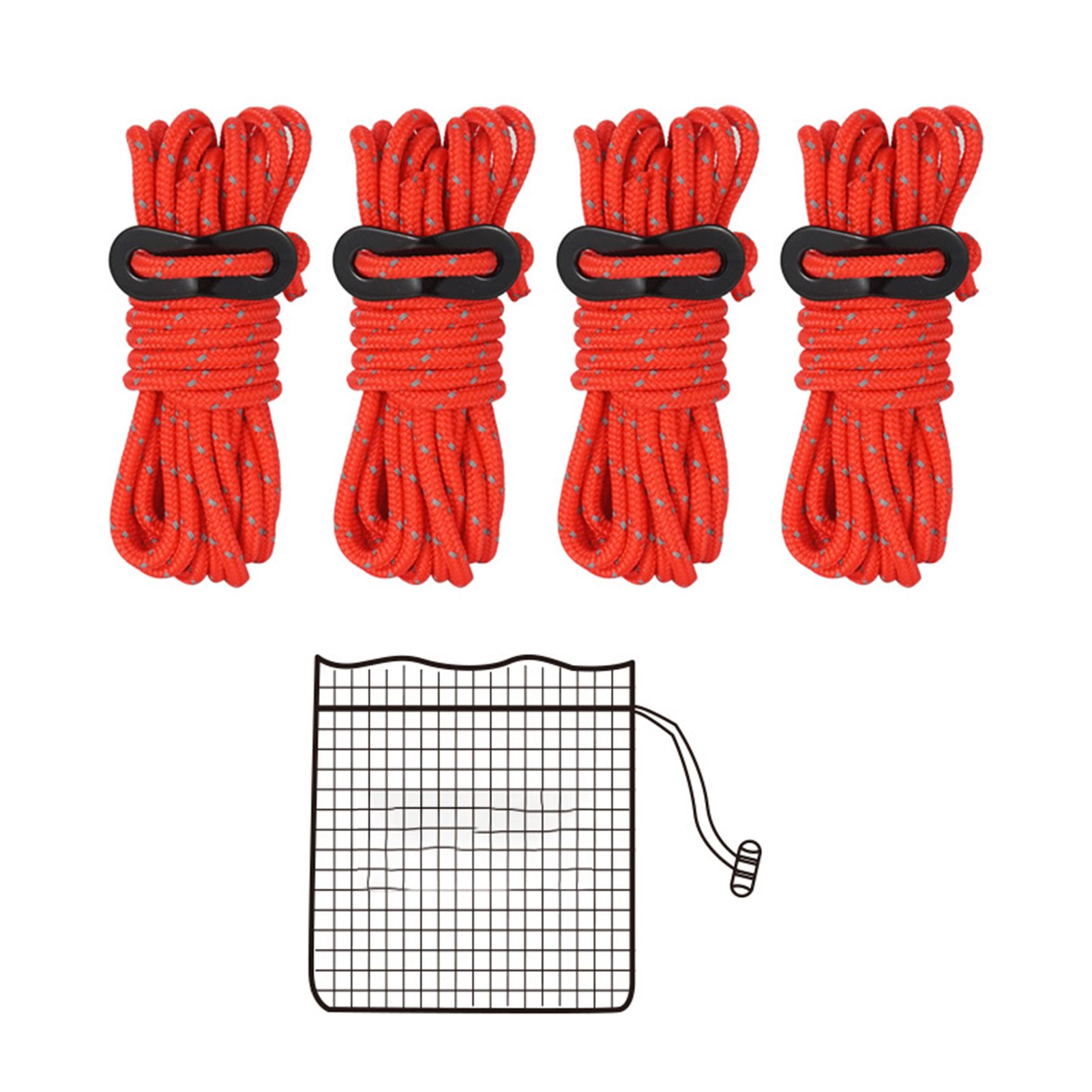 Tent Cord Firmly Fixed Camping Reflective Canopy Connecting Rope