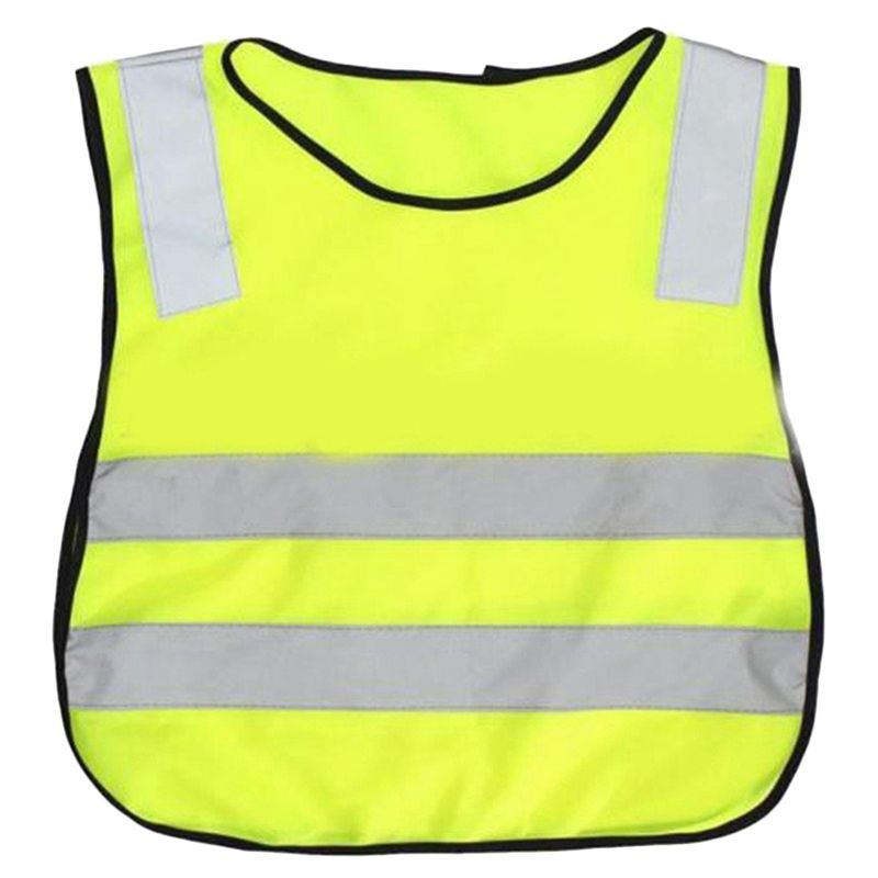 Child Safety Vest, Children'S School Hygiene Worker Vest Child Safety Vest (Yellow) -Fluorescent yellow