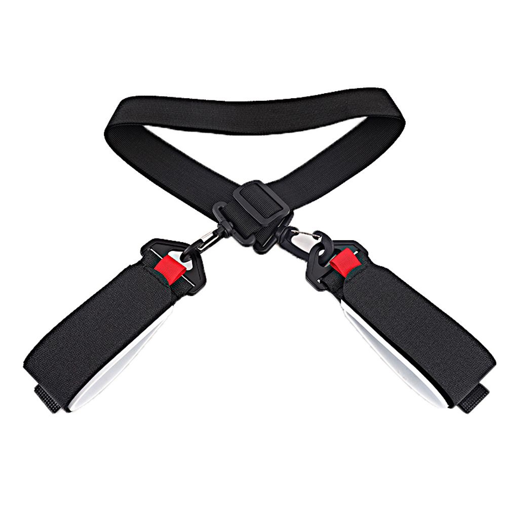 Ski Belt Double d Snowboard Straps Snowboard Fastener Straps 115  Adjustable Shoulder Strap
