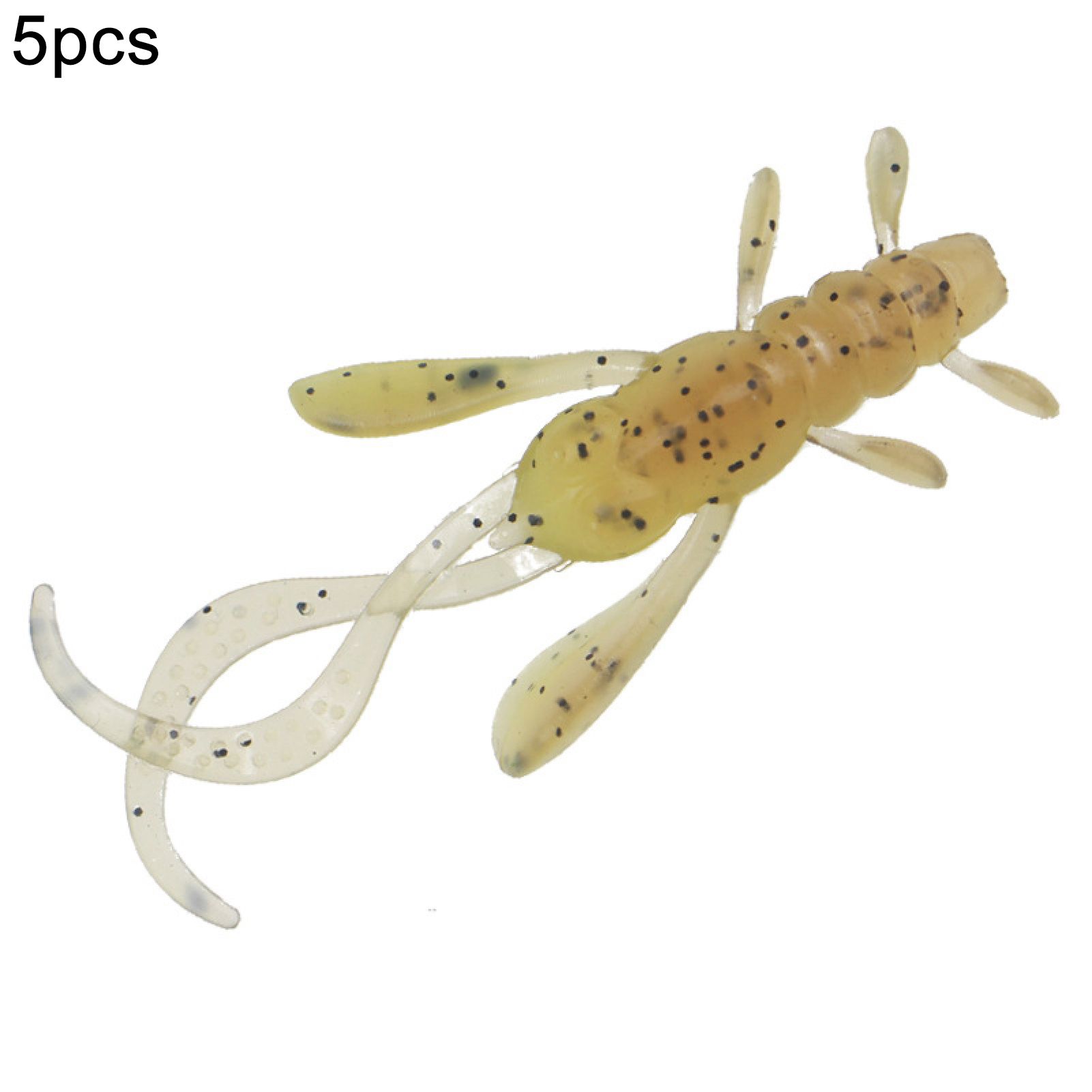 5Pcs/Set 5cm Soft Fake Fish Baits Artificial Lure Bionic Fishing Accessories