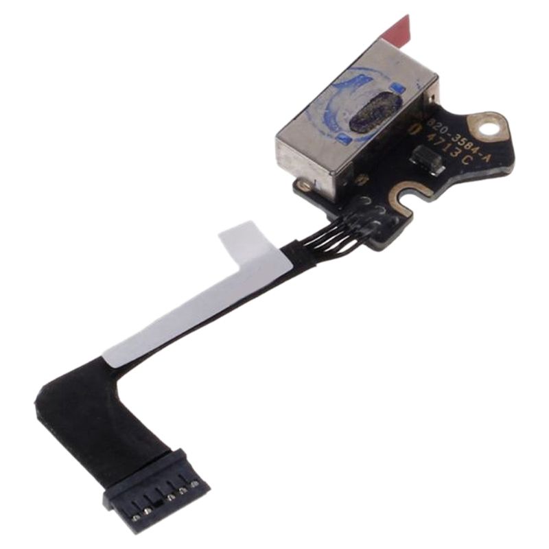 2 Pcs Computer Accessories:1 Pcs Charging Port Power Supply Dc Jack & 1 Pcs A1502 Trackpad Flex Cable