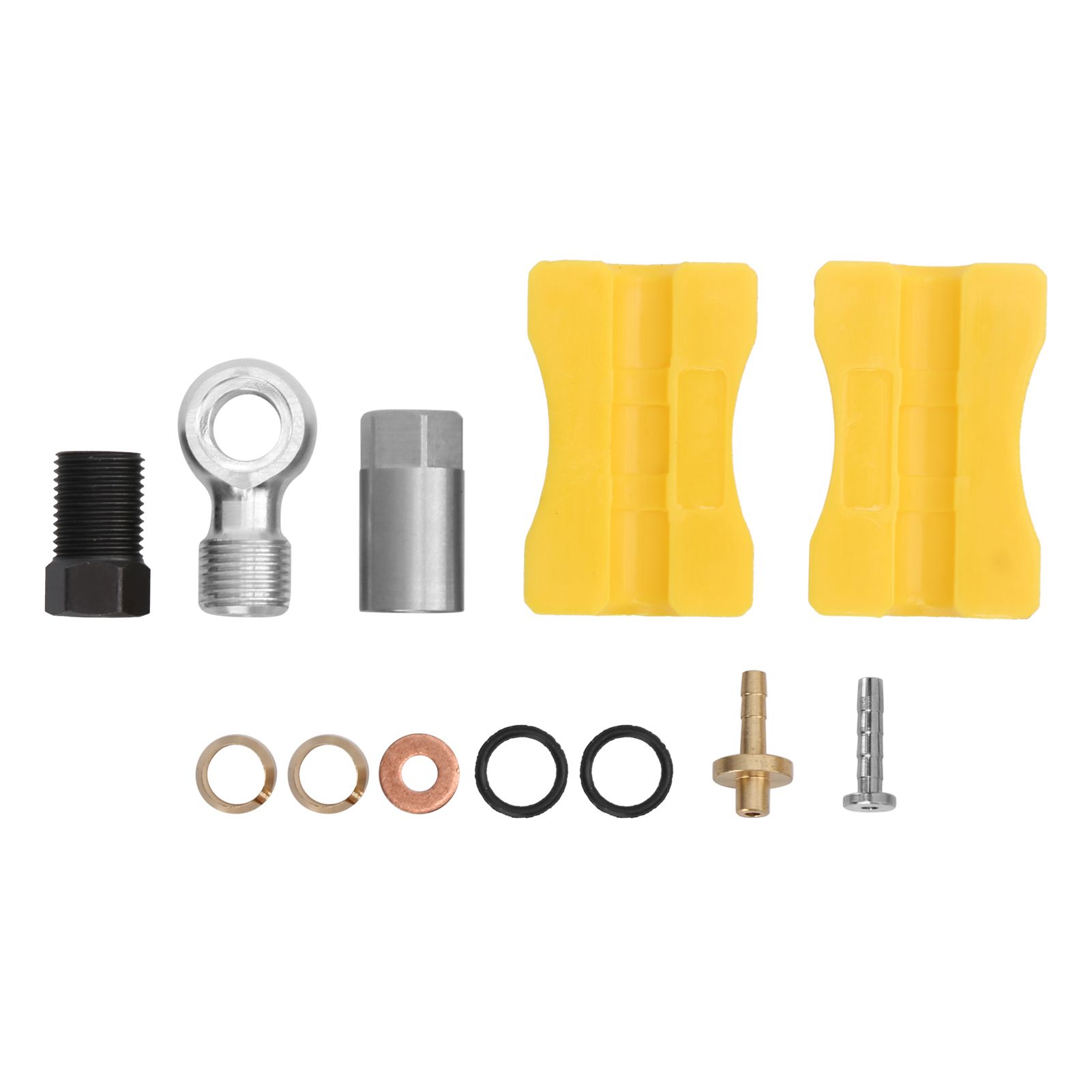 Chenmeng La BH90 1 Set Mountain Bike Brake Insert Olive Hose Adapter Oil Connect Accessories