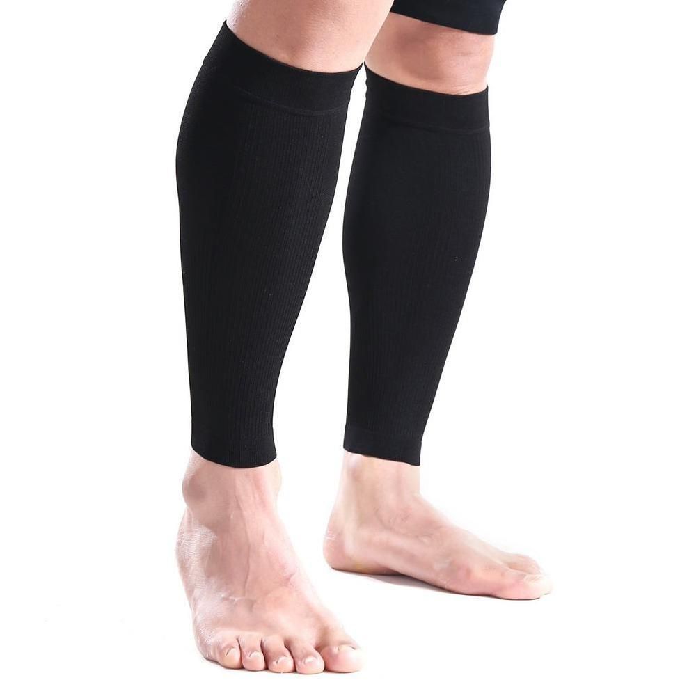 Compression Socks Sports Calf Leg Running Fitness Workout Leg Sleeve L