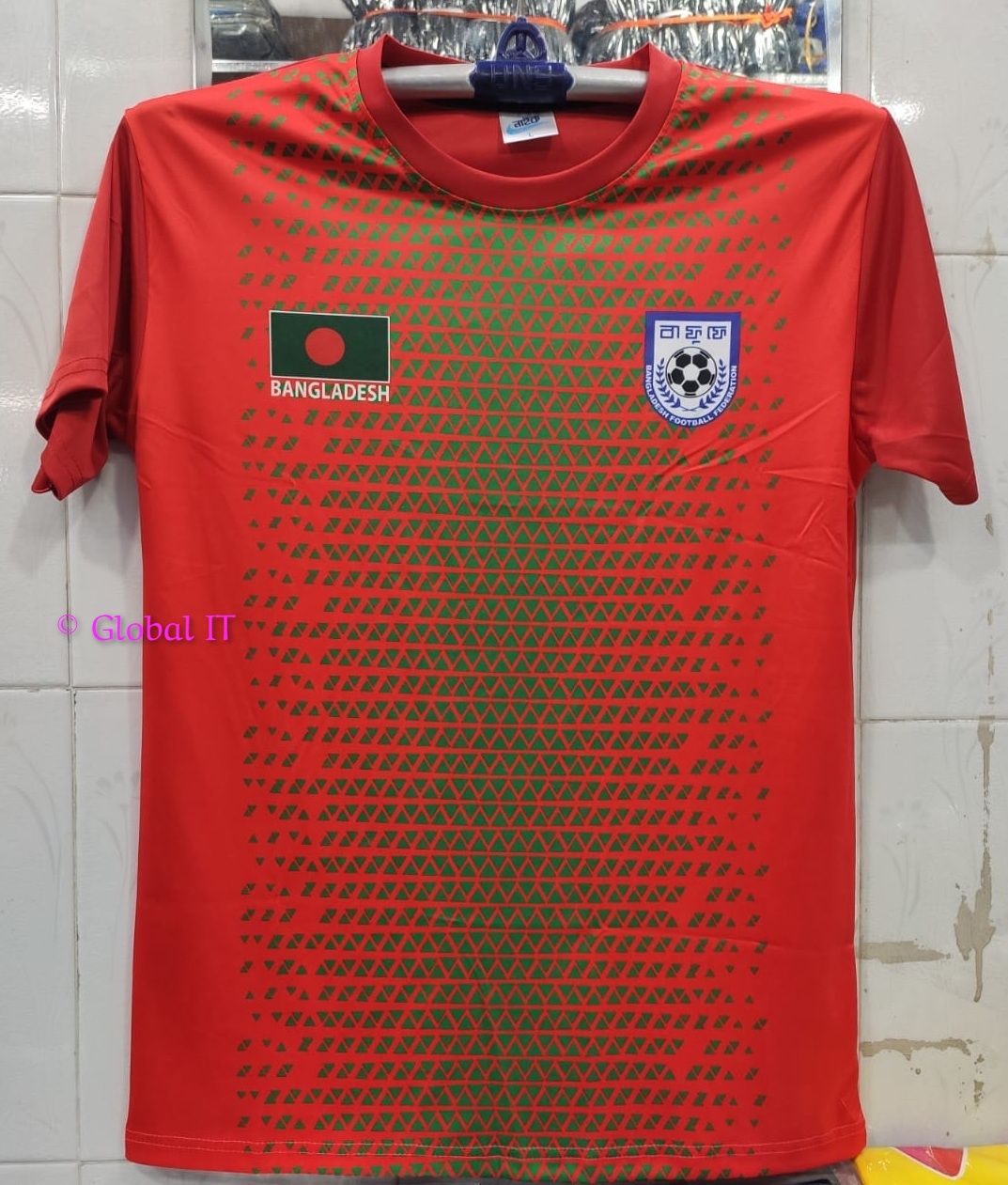 Football Federation Jersey- Red