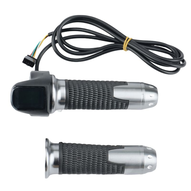 48V Electric Scooter Speed Controller Handlebar Electric Bicycle Scooter Motor with LCD Display Power Indicator
