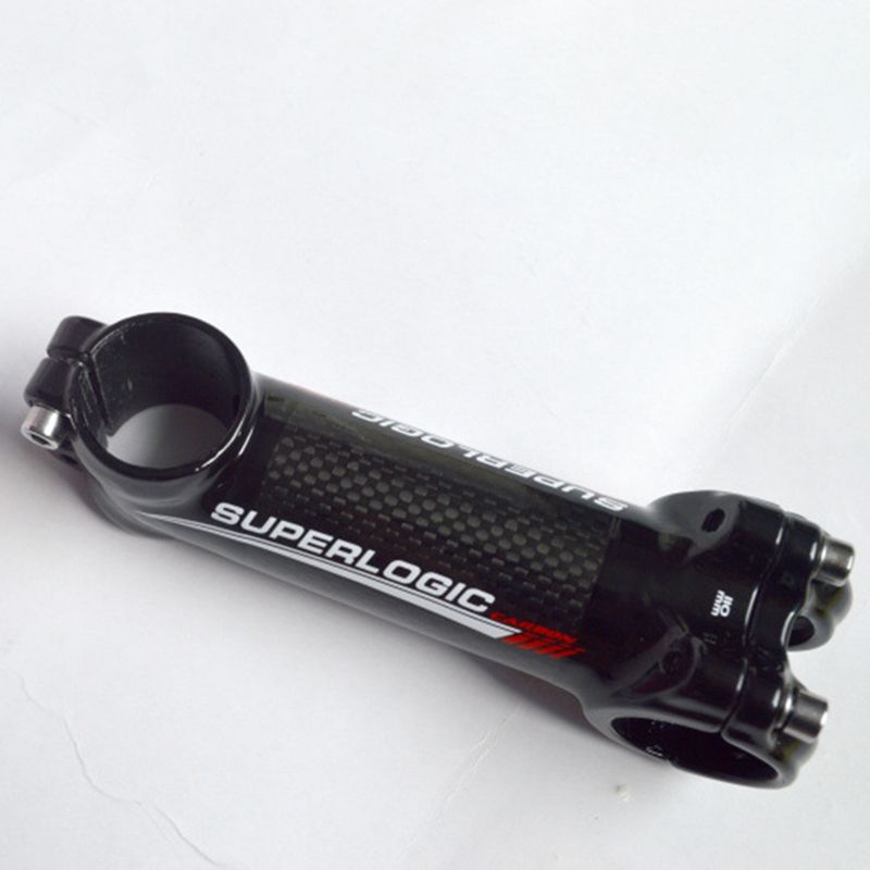 Superlogic Glossy Black Carbon Bicycle Stem Carbon Road MTB Bike Stem and Top Cap Bicycle Parts Stem + Top Cap