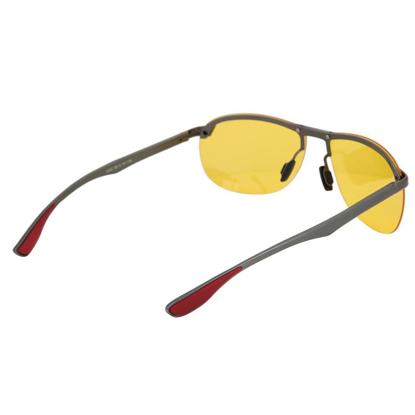 TAC + Al-Mg Alloy Men's Polarized Sunglasses Goggles Night Driving 4302