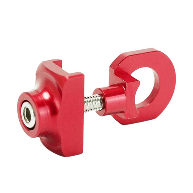 Bike Chain Tensioner Adjuster Aluminum Alloy Bicycle Fastener Bolt Single Speed Bicycle Bolt Screw For Bmx Fixie Bike