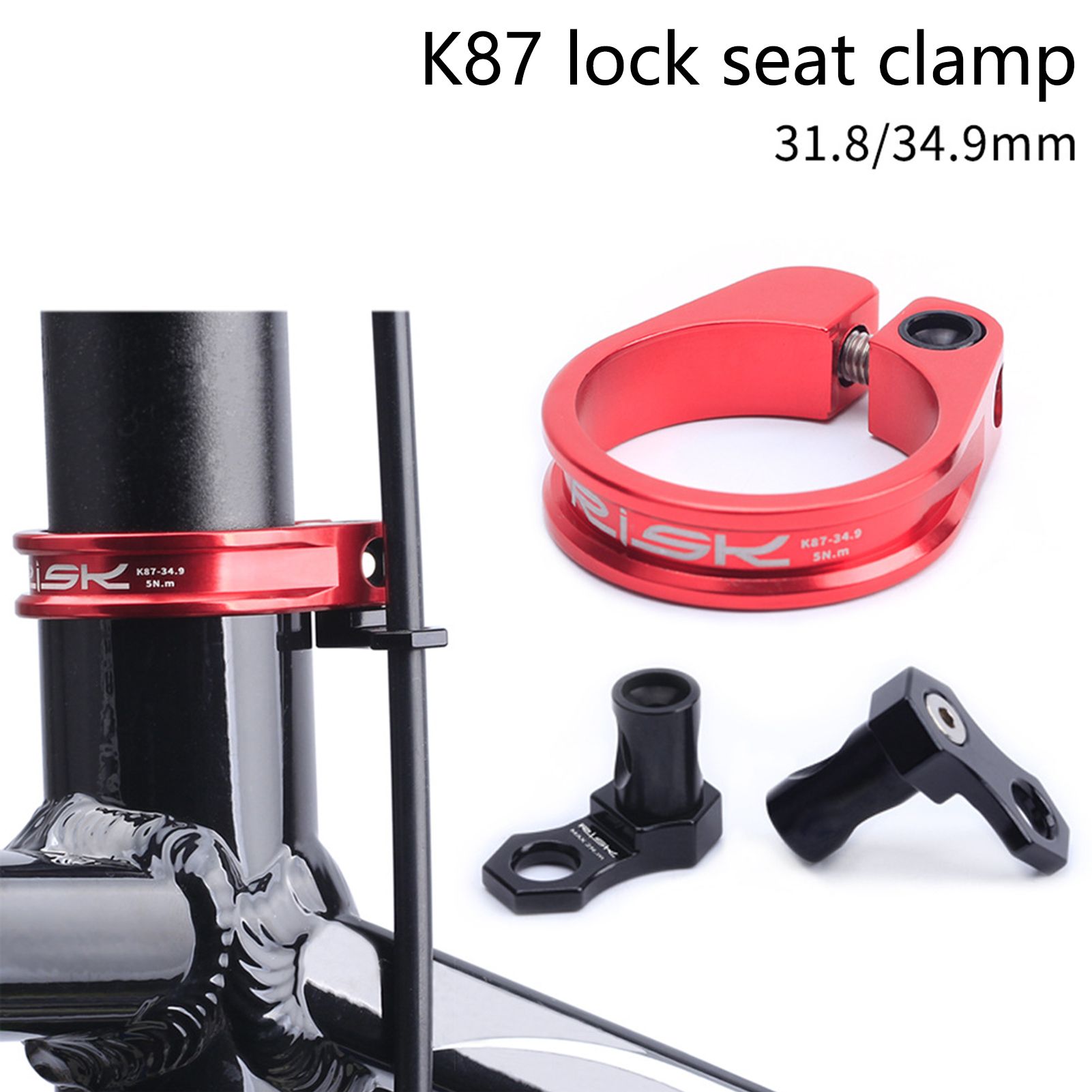SuperRide Seatpost Clamp Universal Easy Installation Bike Seatpost Clamp