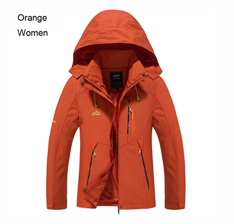 Outdoor Hiking Jackets Spring Autumn Men Women Windproof softshell Hooded Coats Camping Climbing Sports Windbreaker