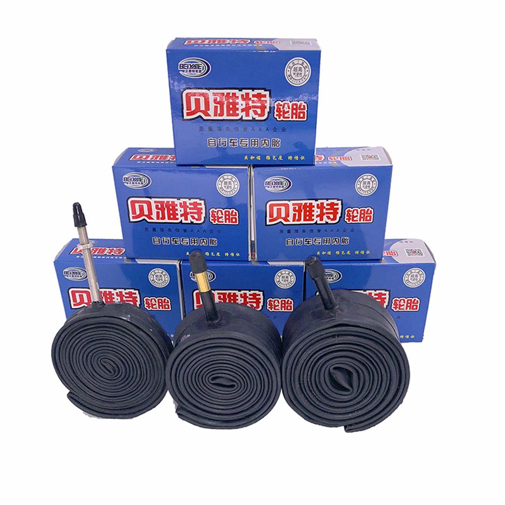 Bike Inner Tube Mountain Bike Butyl Rubber Bicycle Tires 26 27.5 29 Inch With Tire Accessories Av32mm