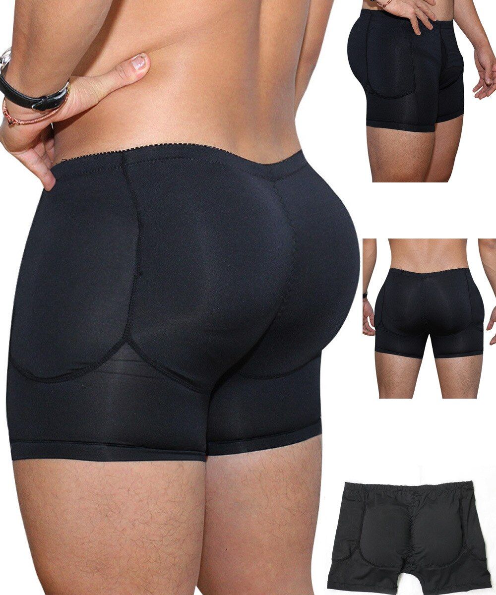 6XL  Lifter Panty Men y  Enhancers Removable Pads Underwear Thick Inserts Control Panties Padded Underwear