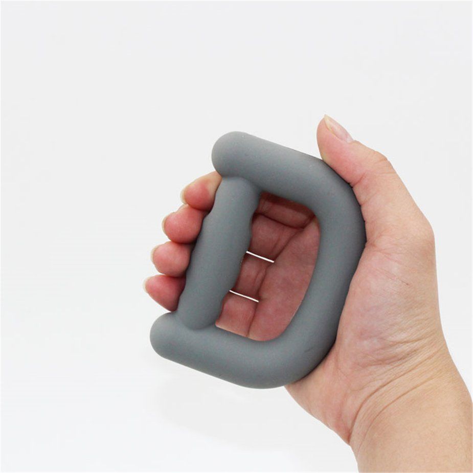 Silicone Hand Trainer Grip D Shape Ring Carpal Expander Strength Trainer Ring