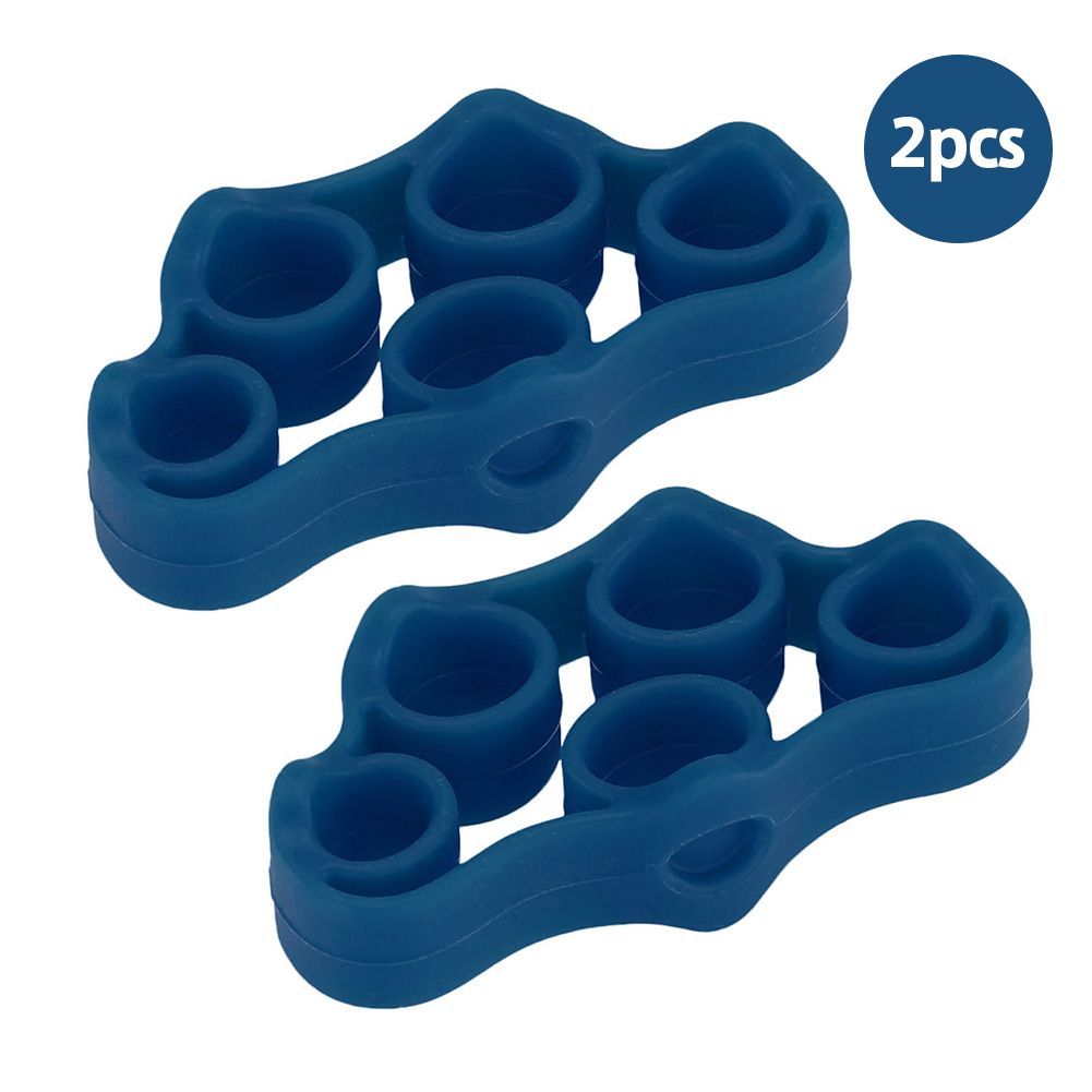 2pcs Silicone Finger Hand rainer Strength Exerciser Finger Rehabilitation Equipment