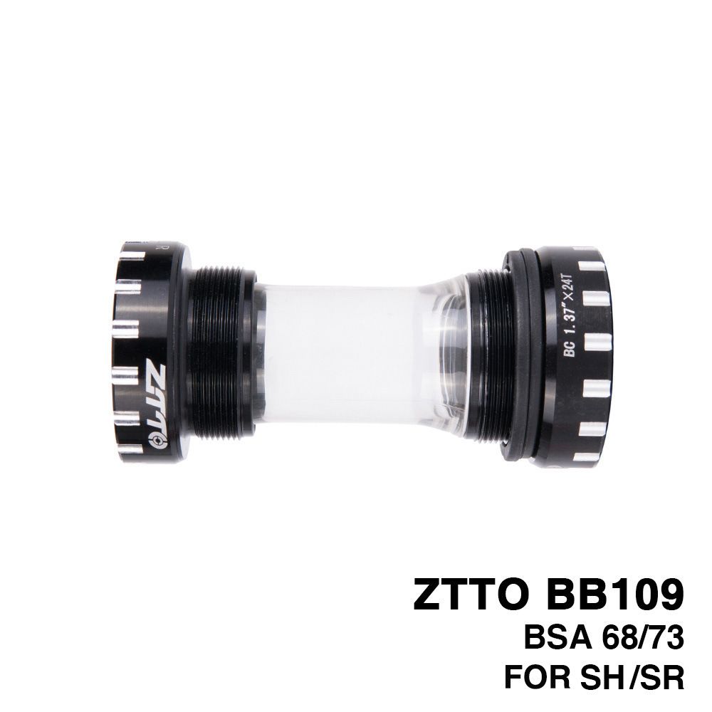 Press-in  hreaded  bottom  bracket Mountain bike BB bottom bracket BB109 integrated hollow crankshaft