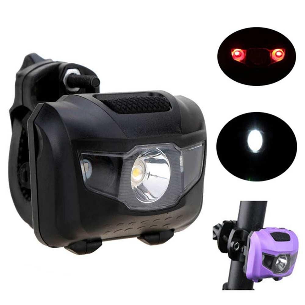 Bicycle Front head Light Rechargeable Strong Light LED Waterproof Sensor Headlights Bicycle Warning Light