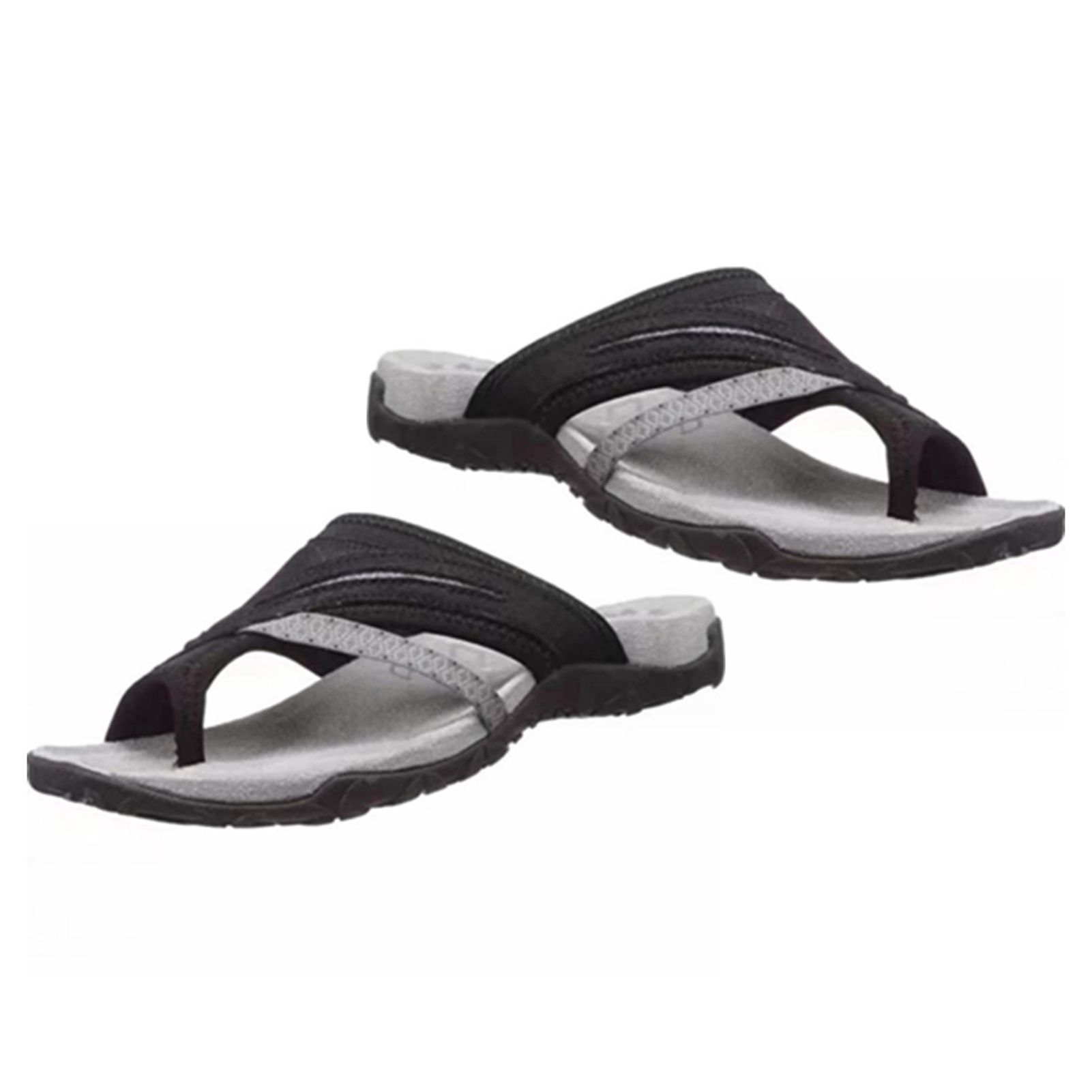 Slide Sandal Wear-resistant T-Strap Open Toe Comfort Sandals