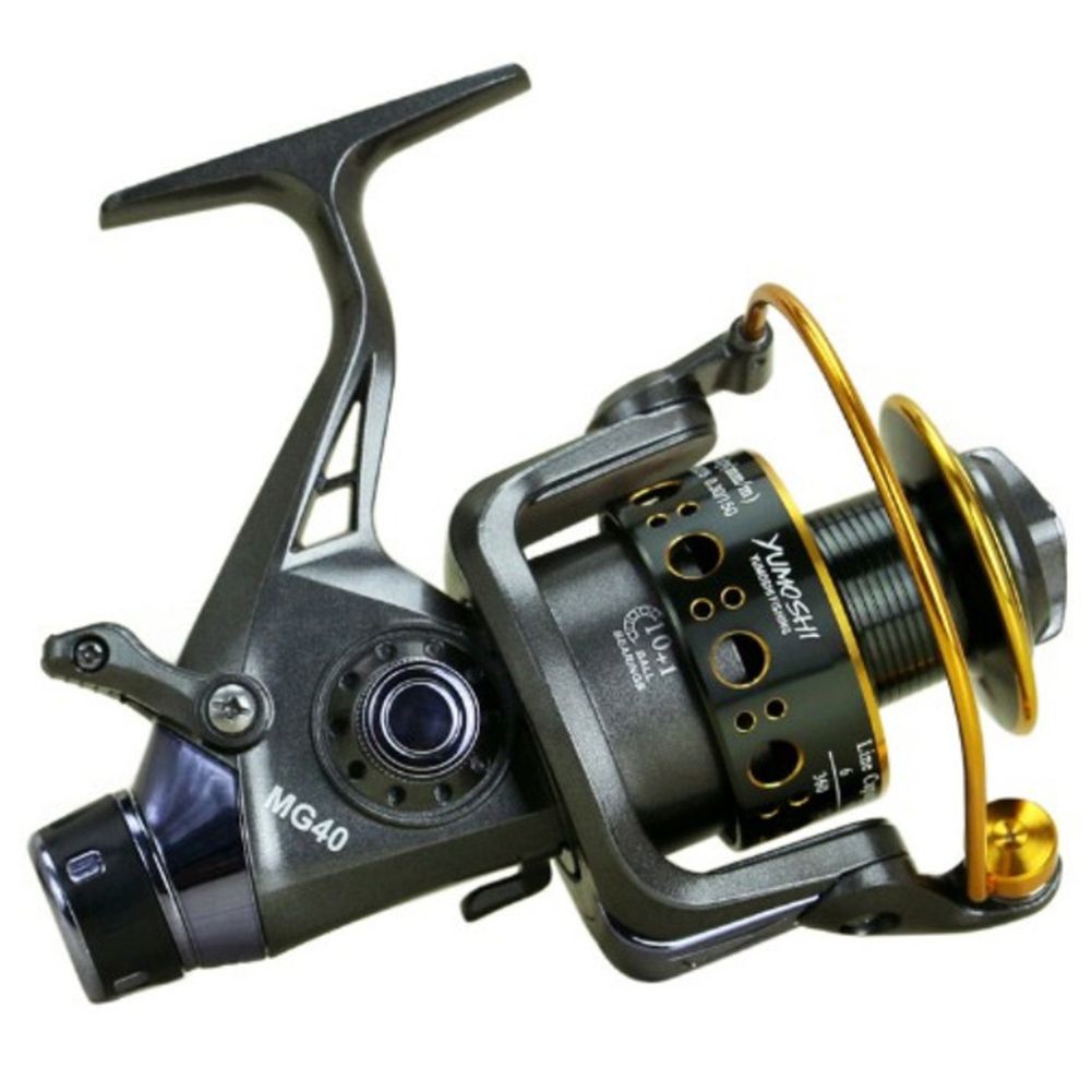 Double Brake Design Fishing Reel Super Strong Carp Fishing Feeder Spinning Reel ype Fishing Reel MG30-60