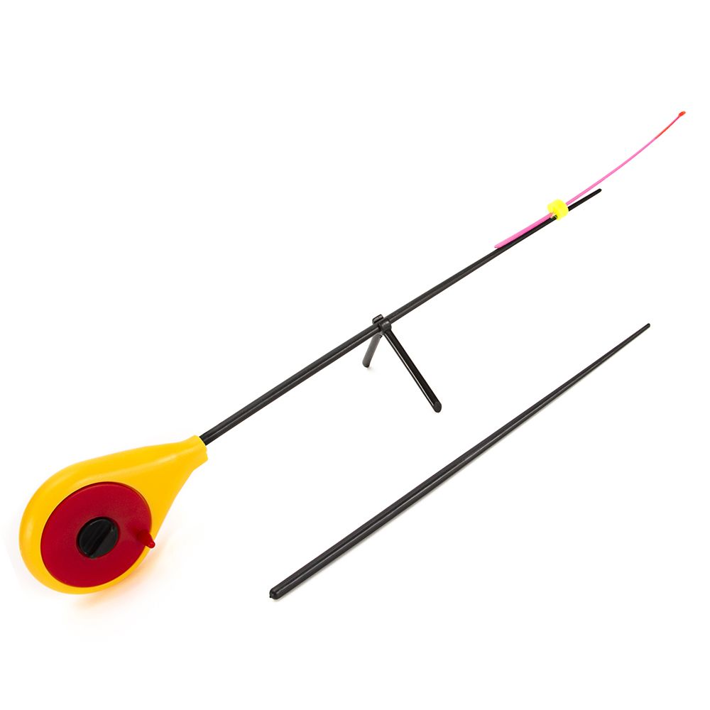 Winter Ice Fishing Rods Ice Fishing Pole ABS Top Section Set Mini Fishing Pole