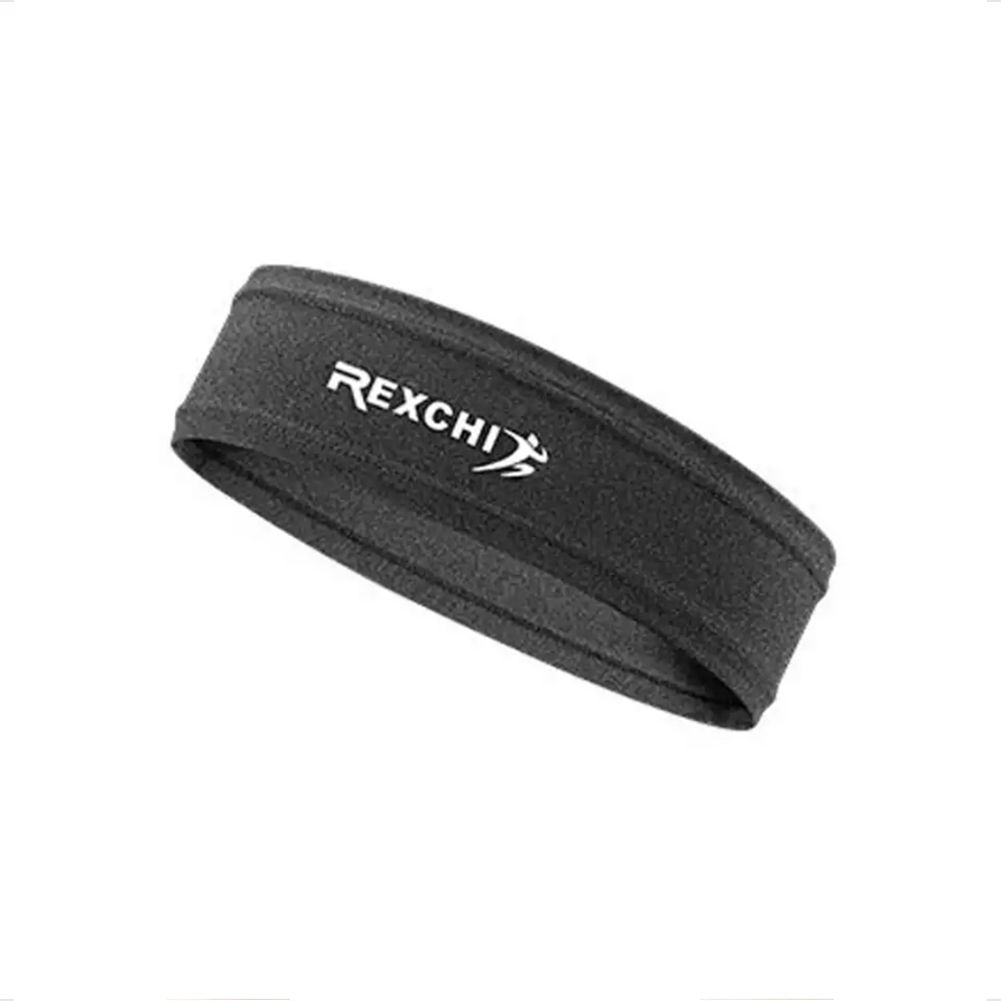 Ice Silk Sports Headband Sweat-absorbent Anti-slip Sweatband Gym Headscarf Cycling Workout Hair Bands