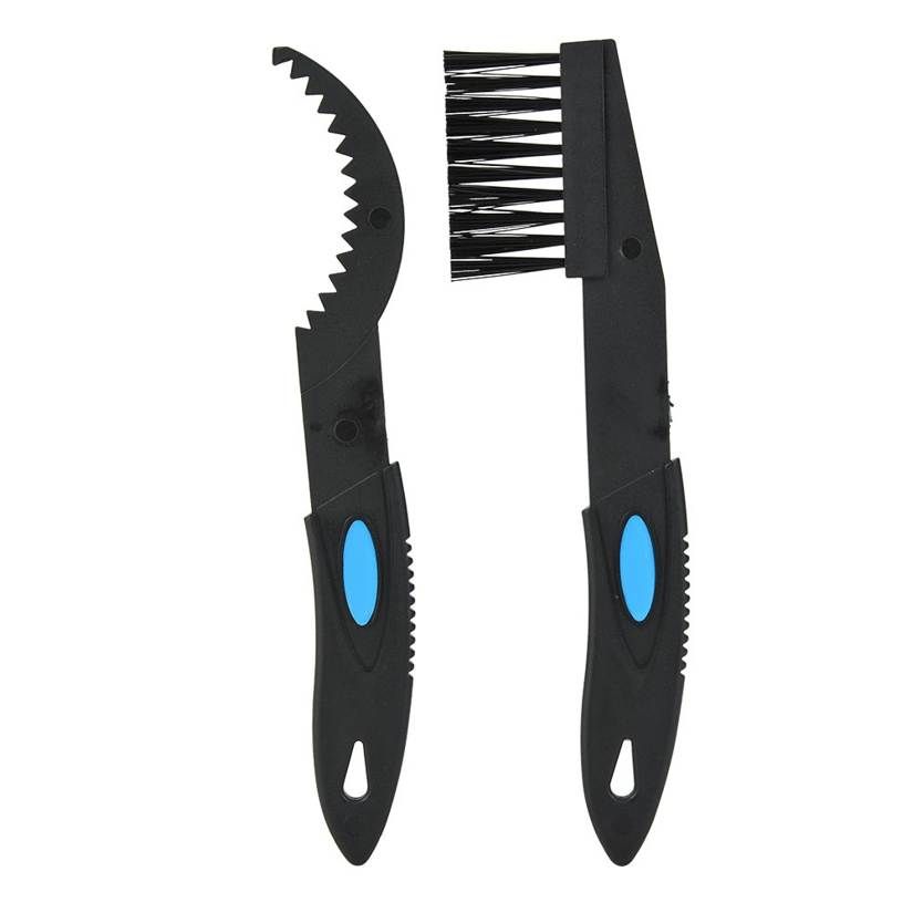 2pcs Bike Chain Crank Sprocket Cleaning Repair Tool Bicycle Washing Brushes❤GS