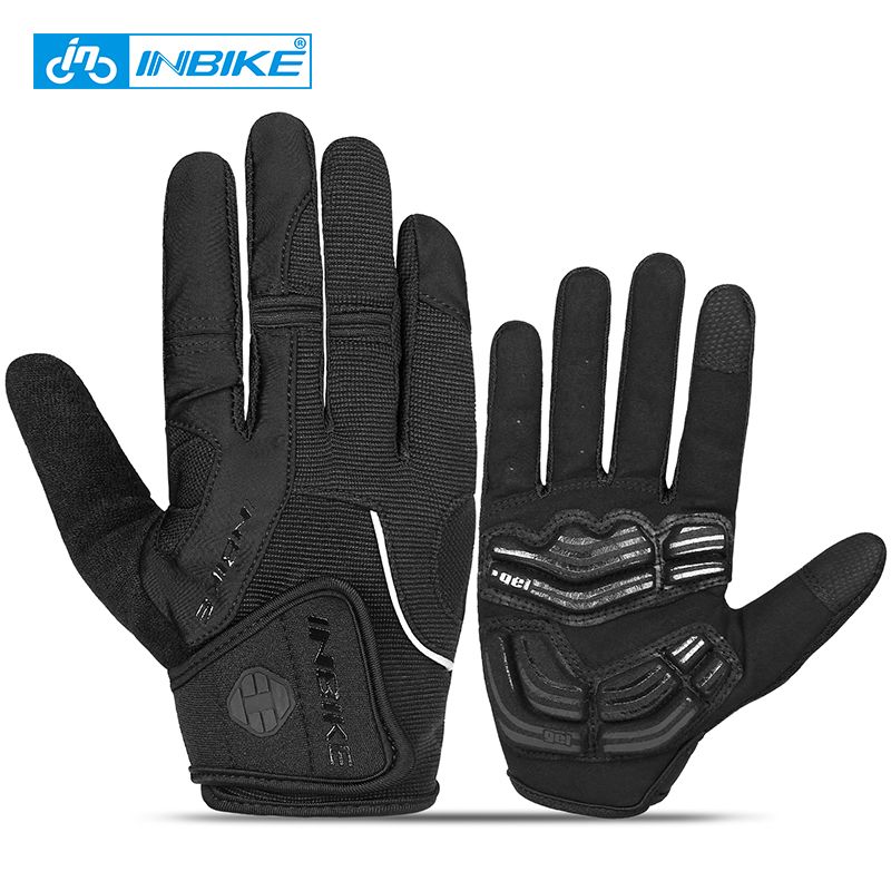 Sport Gloves Shockproof Cycling Gloves Touch Screen GEL Riding MTB Bike Gloves Motorcycle Autumn Woman Men Clothing IF239