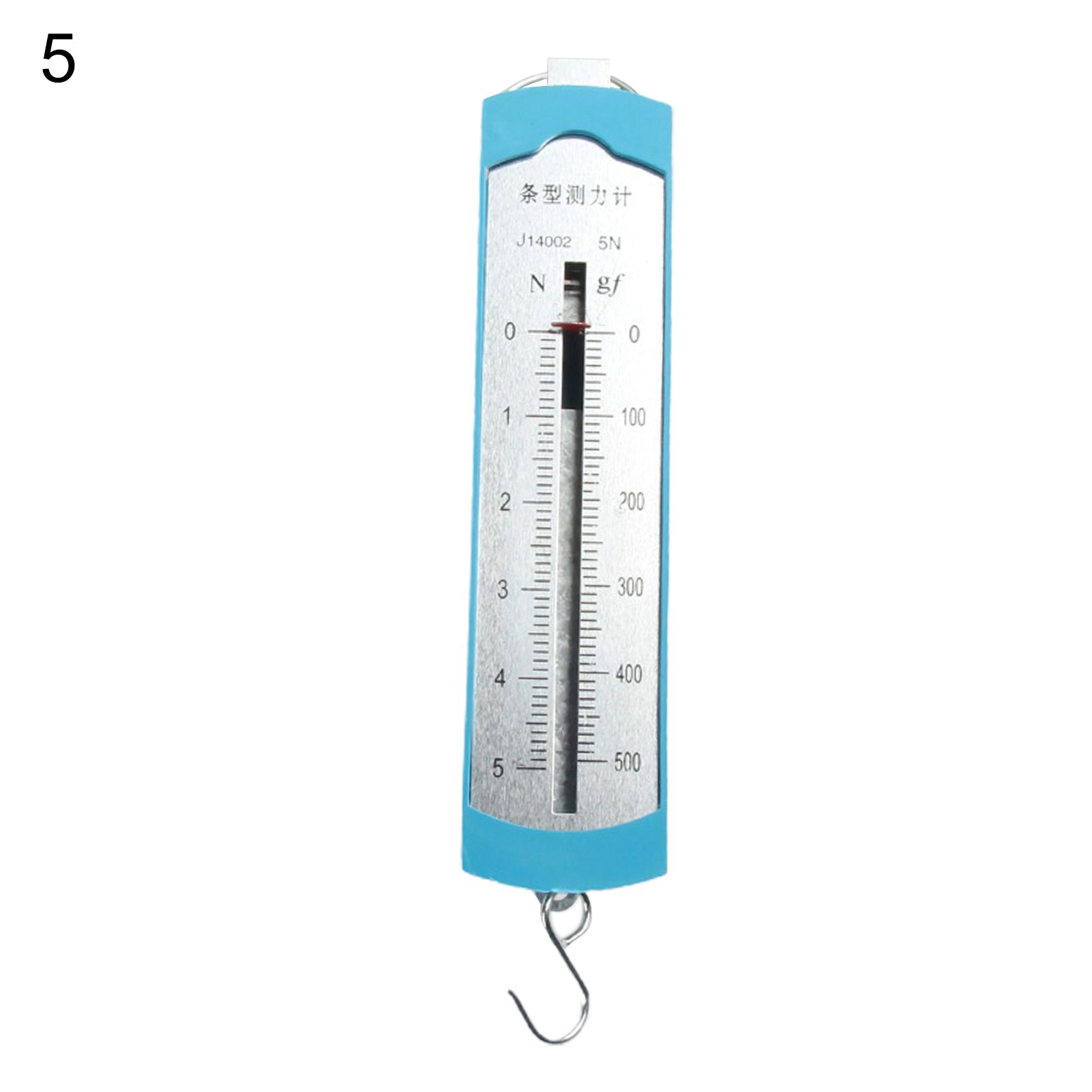 Physical Spring Dynamometer Toy Portable Ring Double Scale Design Physics Spring Dynamometer for Child