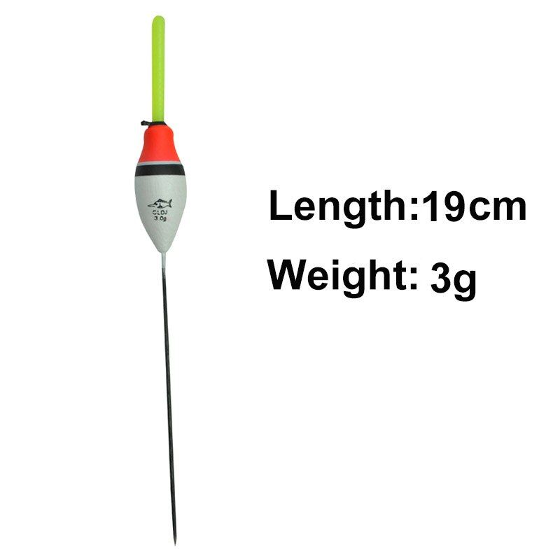 CIBO 10PCS/Lot 2.5g Day Night Fishing Float With Glow Light Stick For Free Gift Pesca Boia Flotteur Peche Tackle
