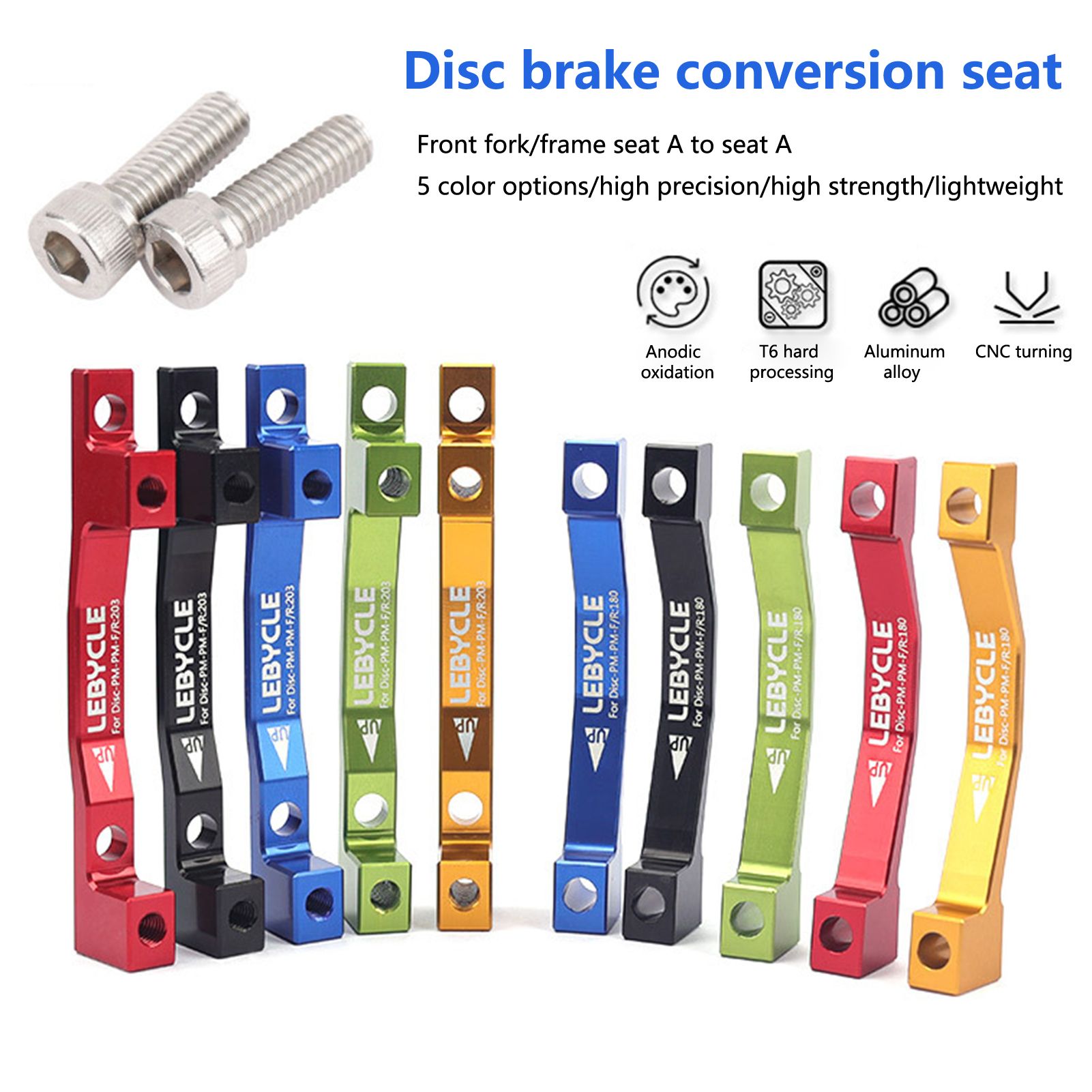Bike Disc Brake Adapter Precision Prtical Disc Brake Converter