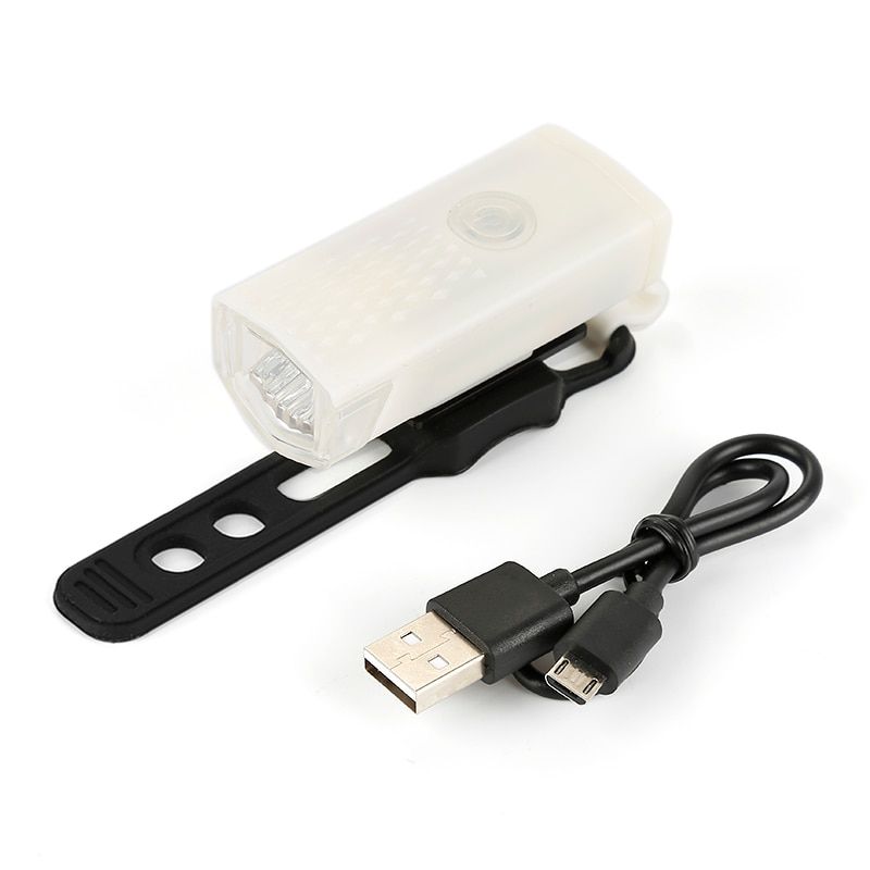 USB Recharge Bike Light Front Rear Lights Set Waterproof Night Cycling Headlight LED Safety Warning Taillight Bike Accessories-