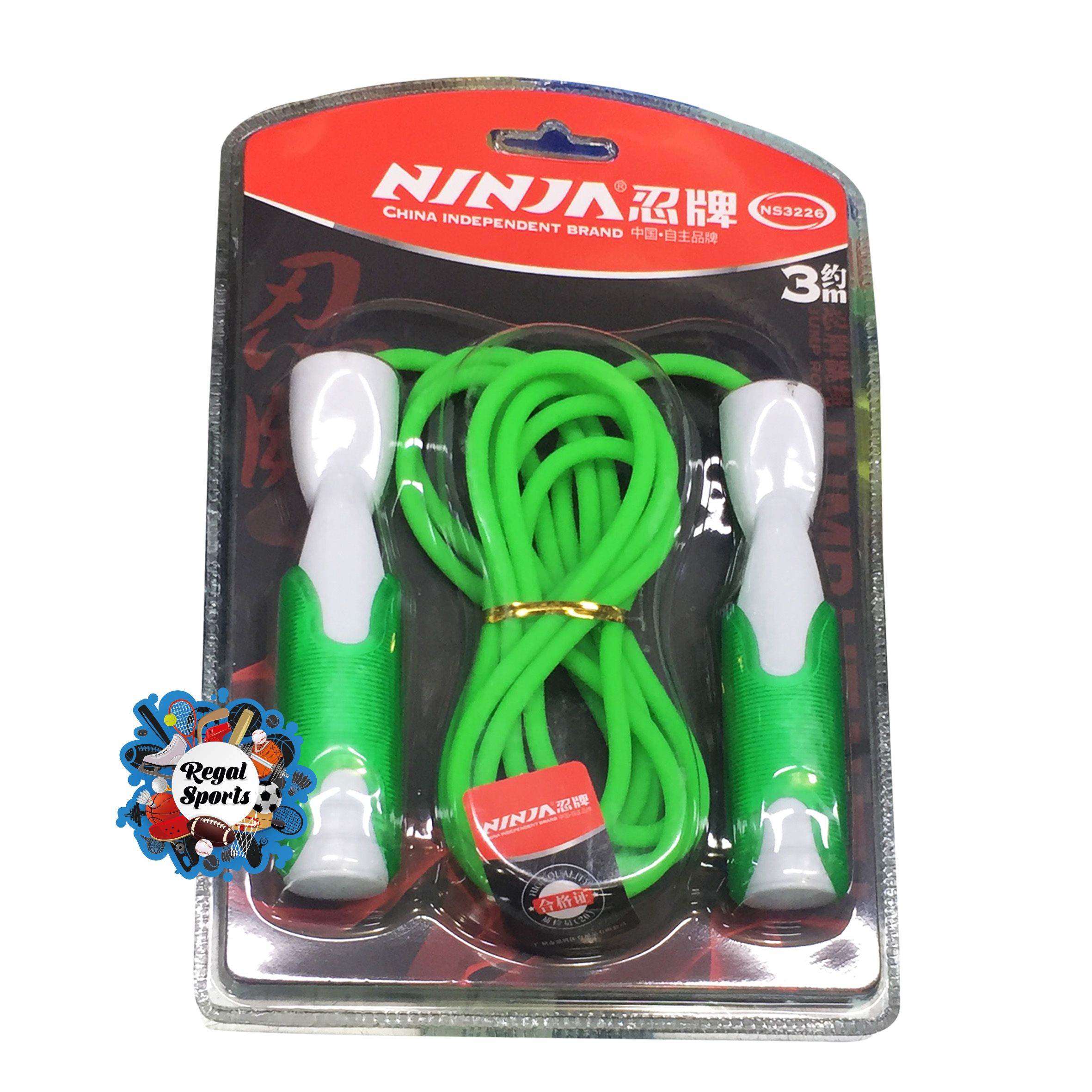 Skipping Rope - Jump Rope - Ninja - NS3226 - Green