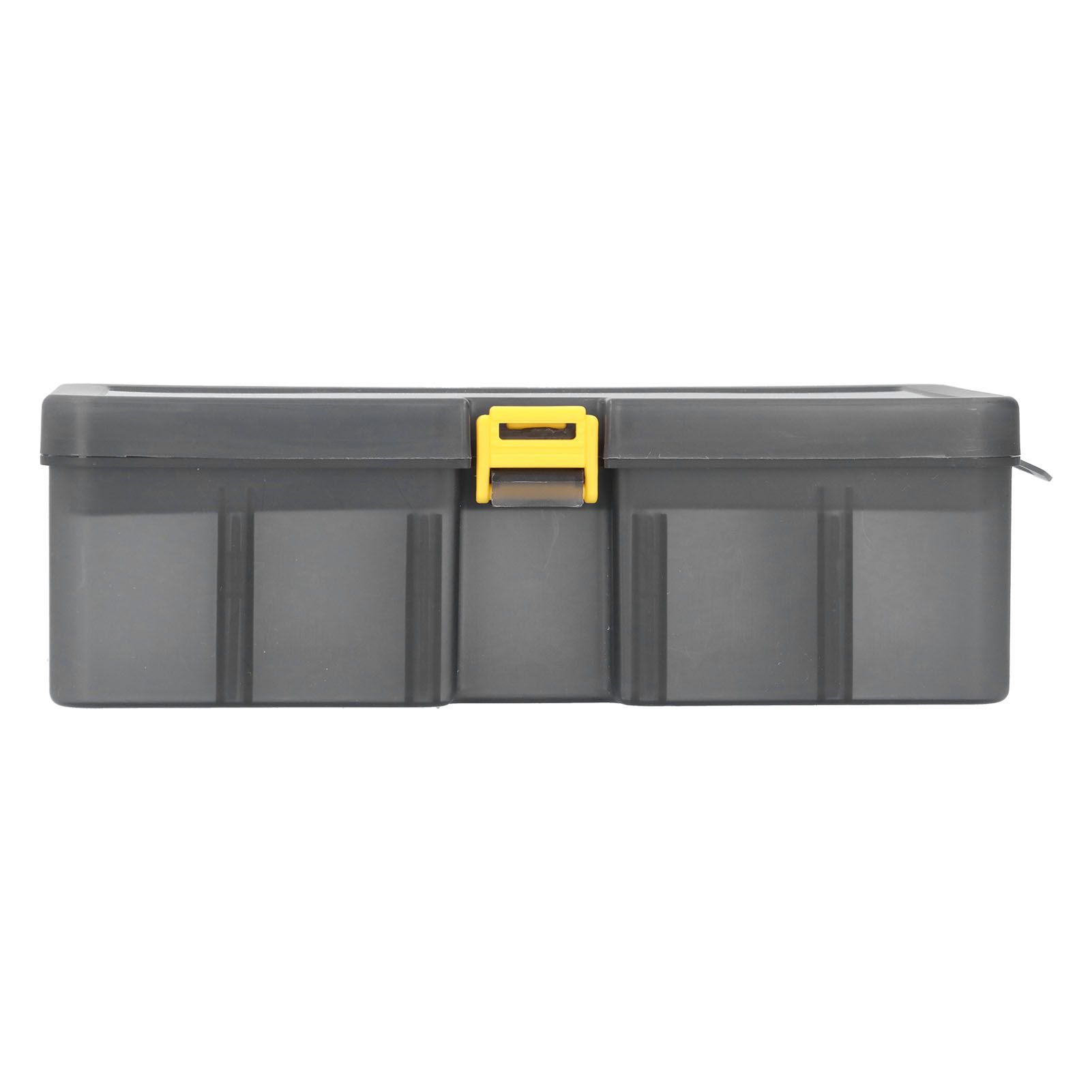 Alomejor Portable Fishing Tackle Box Plastic Double Layer Lure Hook Bait