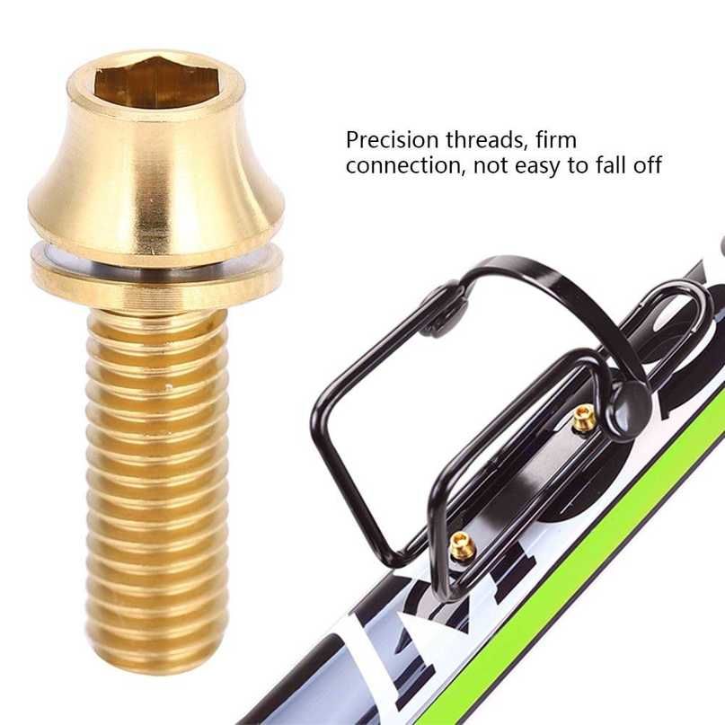 8Sizes Water Bottle Cage Screws Anodizing M5x12/16mm Bolts Screws- BIKE MTB ROAD