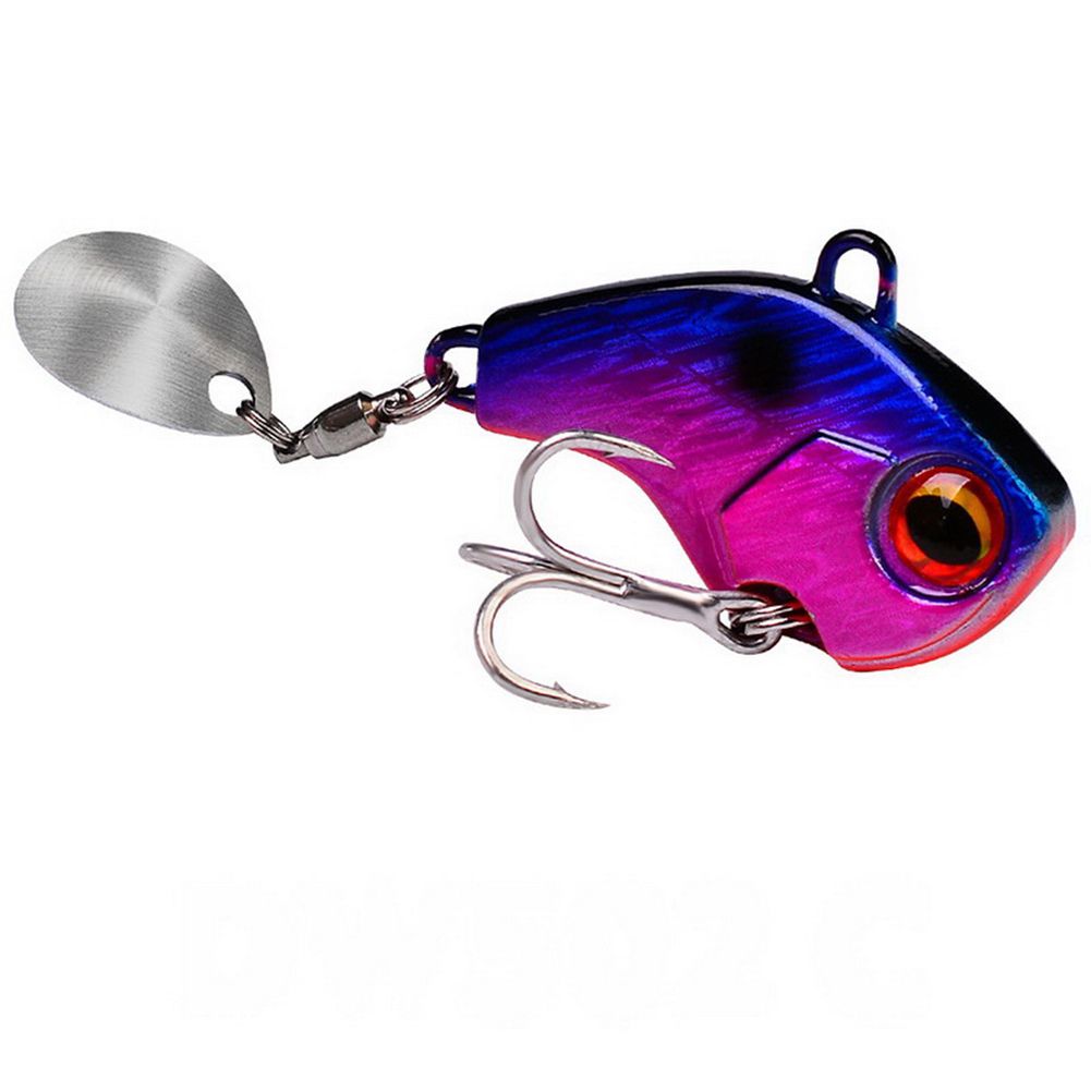 Yfashion 1Pcs High Carbon Fishing Bait ni VIB Long-distance Casting Wobbler With Sequins