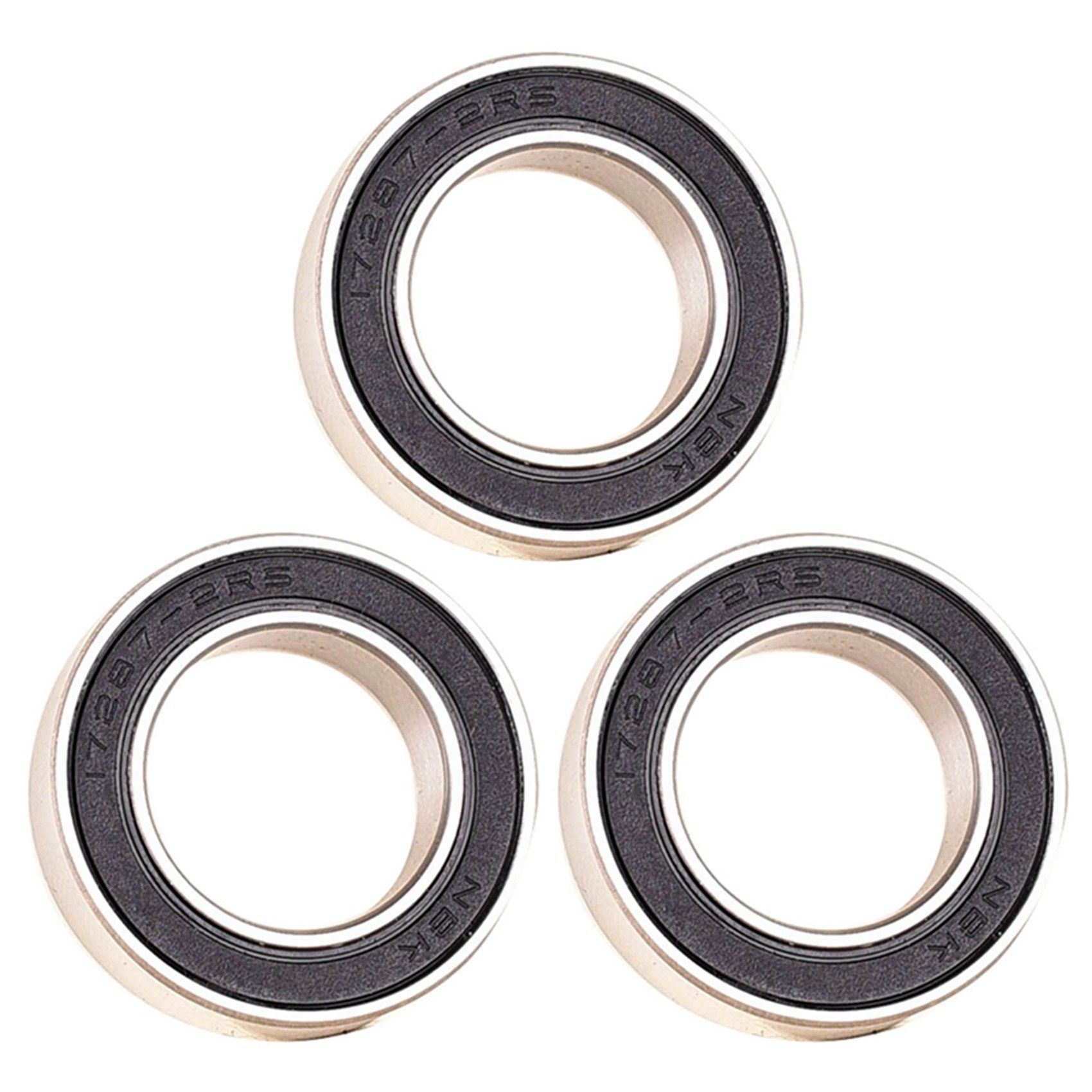 3X Bicycle Hub Bearing Palin NBK 17287-2RS for KOOZER XM490 XM460 BM440 Hub Fastace