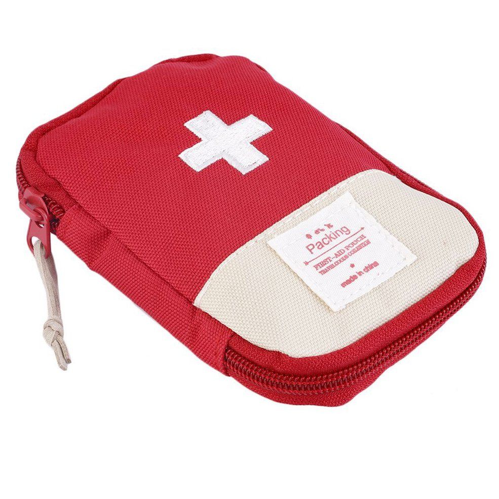 Striking Cross Symbol Outdoor Camping Home Survival Portable First Aid Kit Bag