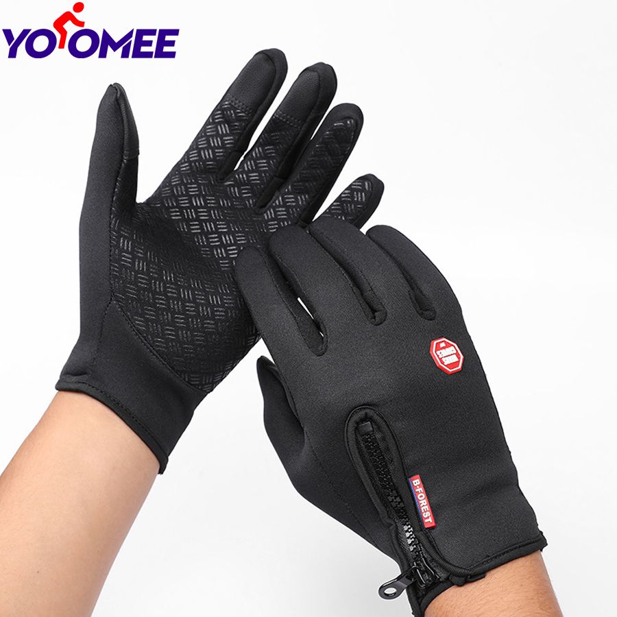 Yoomee Warm Gloves, Touch Screen Gloves Windproof Windproof Cold Weather Thicken Thermal Gloves Outdoor Driving Running Cycling Skiing Gloves Women Men