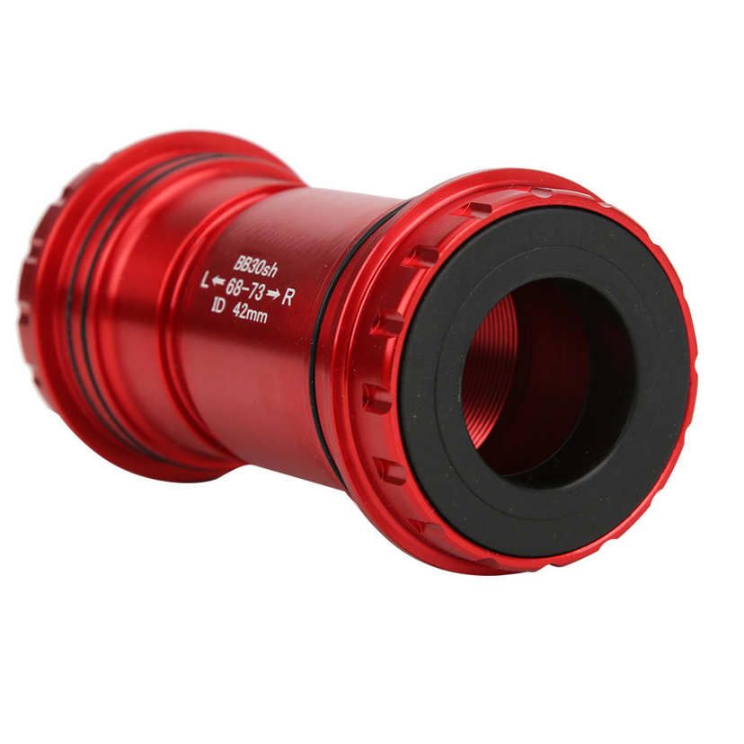 screw-in locking thread integrated bike bottom bracket bb bb30 road bicycle for mountain 42mm frame 24/24mm crankset