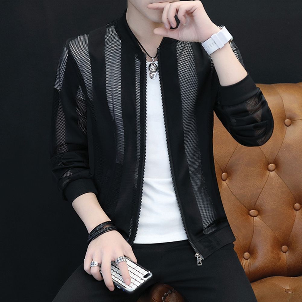 Men Sunscreen Fishing Coat Breathable Quick-Drying -hin Cycling Outdoor