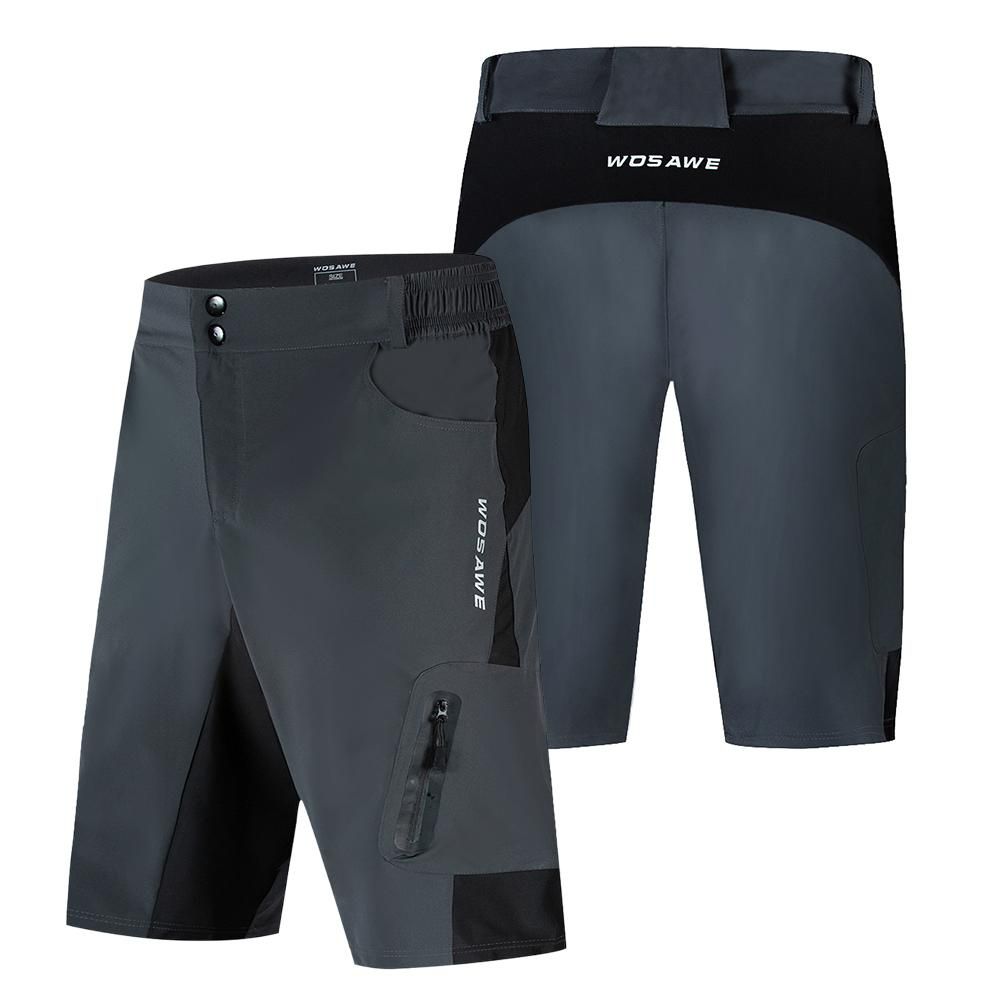 Men Loose Fit Cycling Shorts MTB Bike Shorts Outdoor Sports Running Fitness Casual Summer Shorts