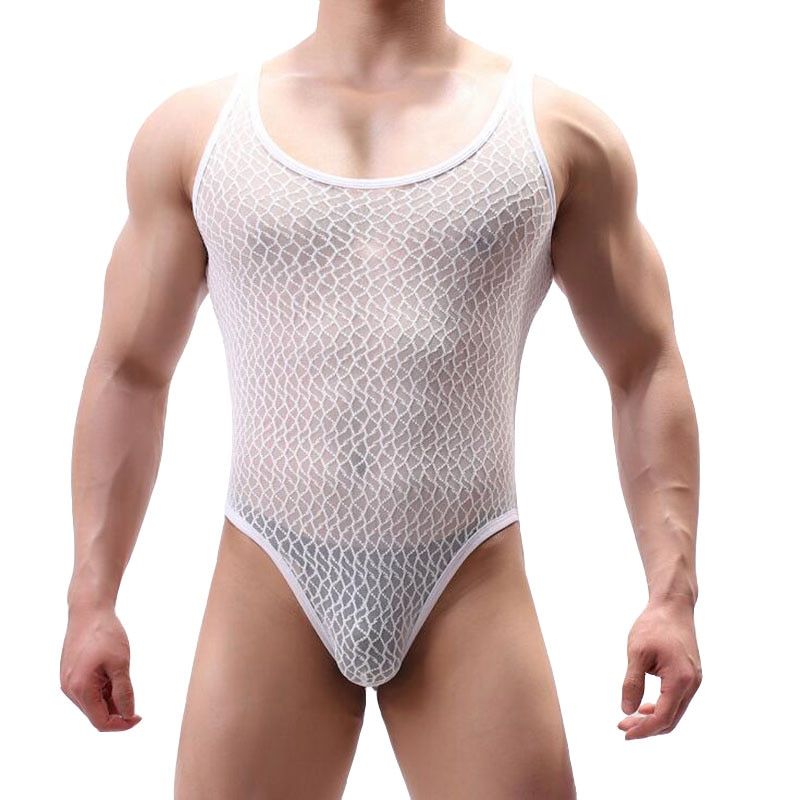 shapewear cinta modeladora masculina lace transparent bodysuit men body shaper men underwear erkek korse men bodysuit