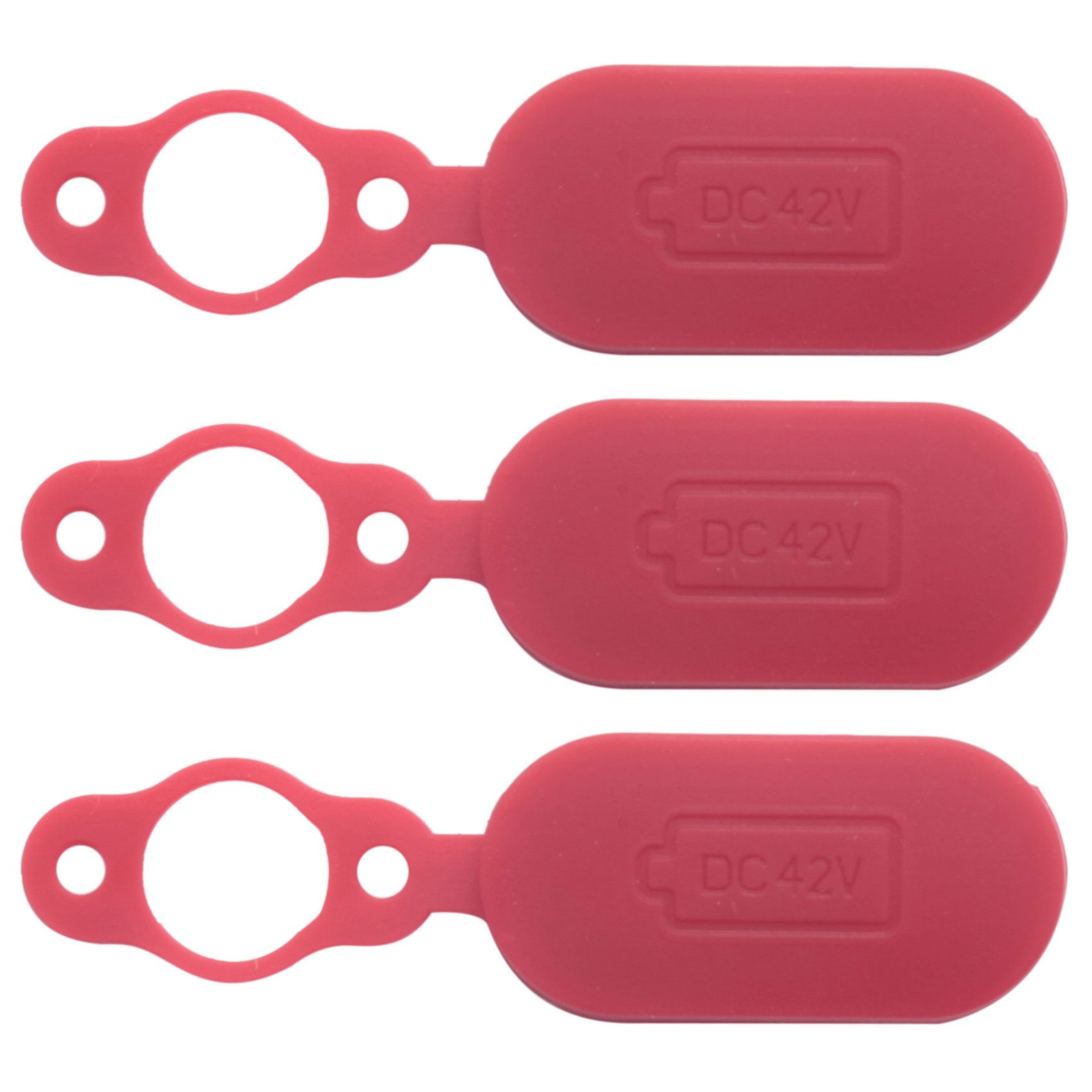 3Pcs Charging Port Dust Plug Rubber Case for Xiaomi Mijia M365 Electric Scooter Hole Cover Replacement Accessory