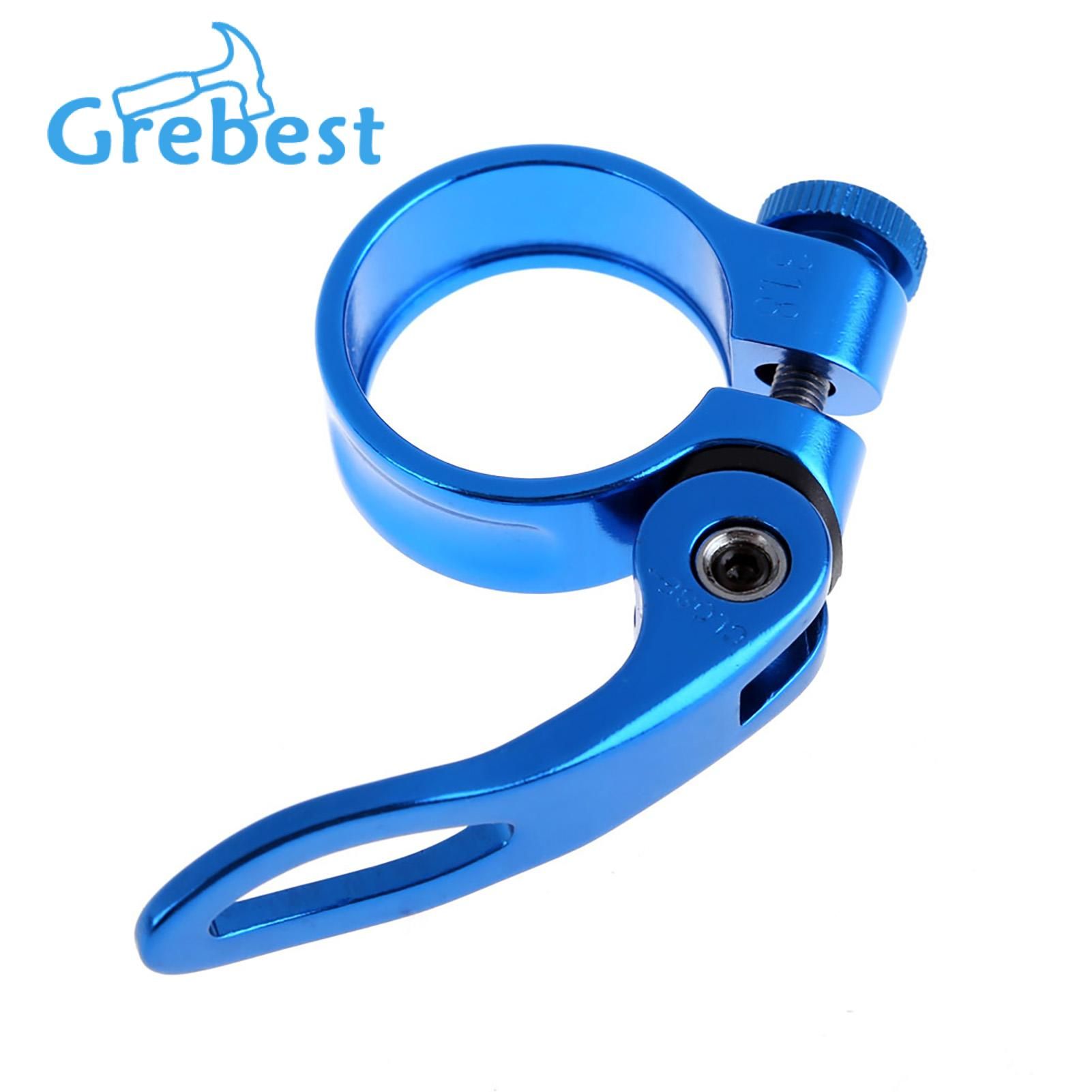 Grebest Seat Post Tube Clip Universal Easy to Install Road Bike Seatpost Collar