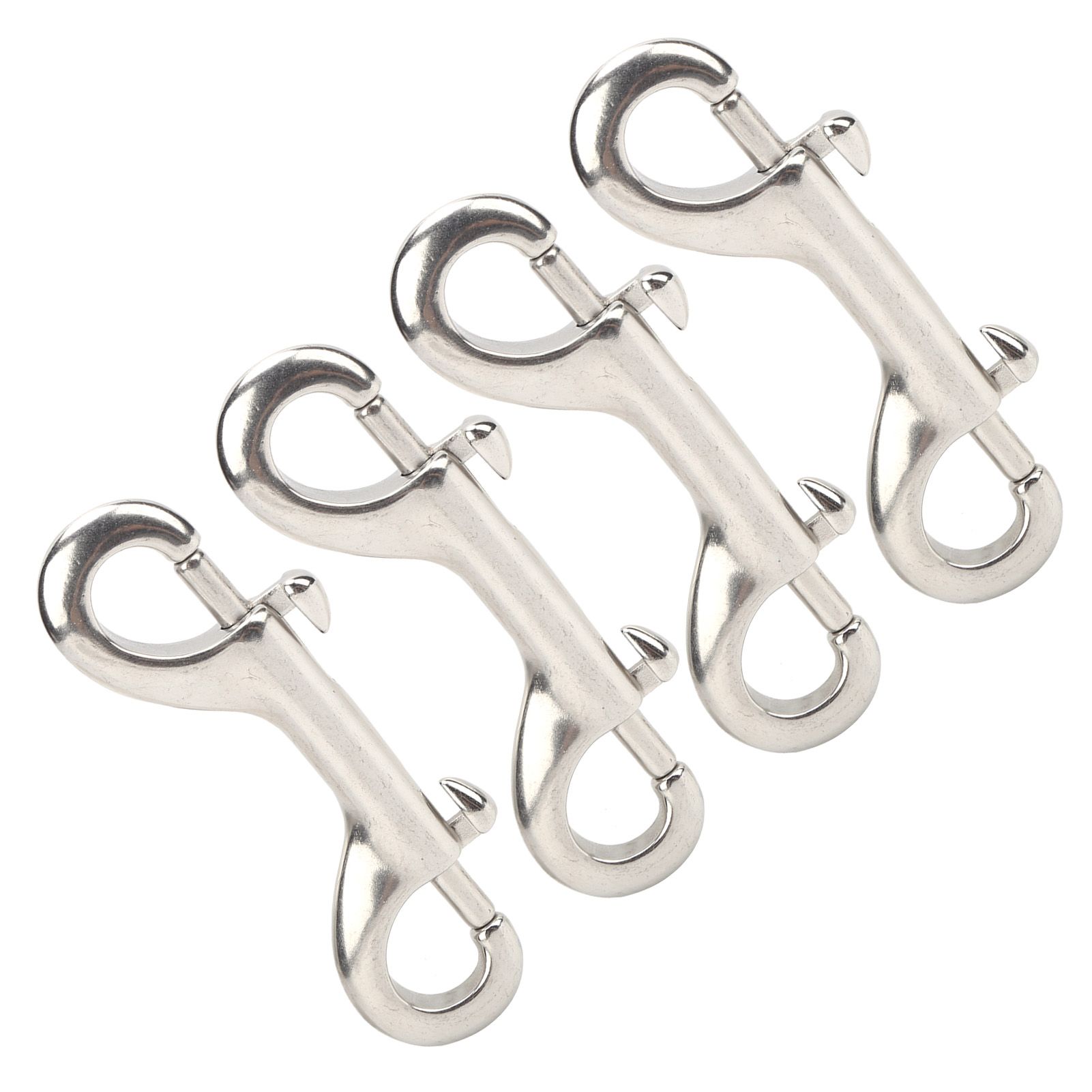 L90MM Marine Stainless Steel 316 Double End Nut Clips Heavy Duty Snap Hook PartV