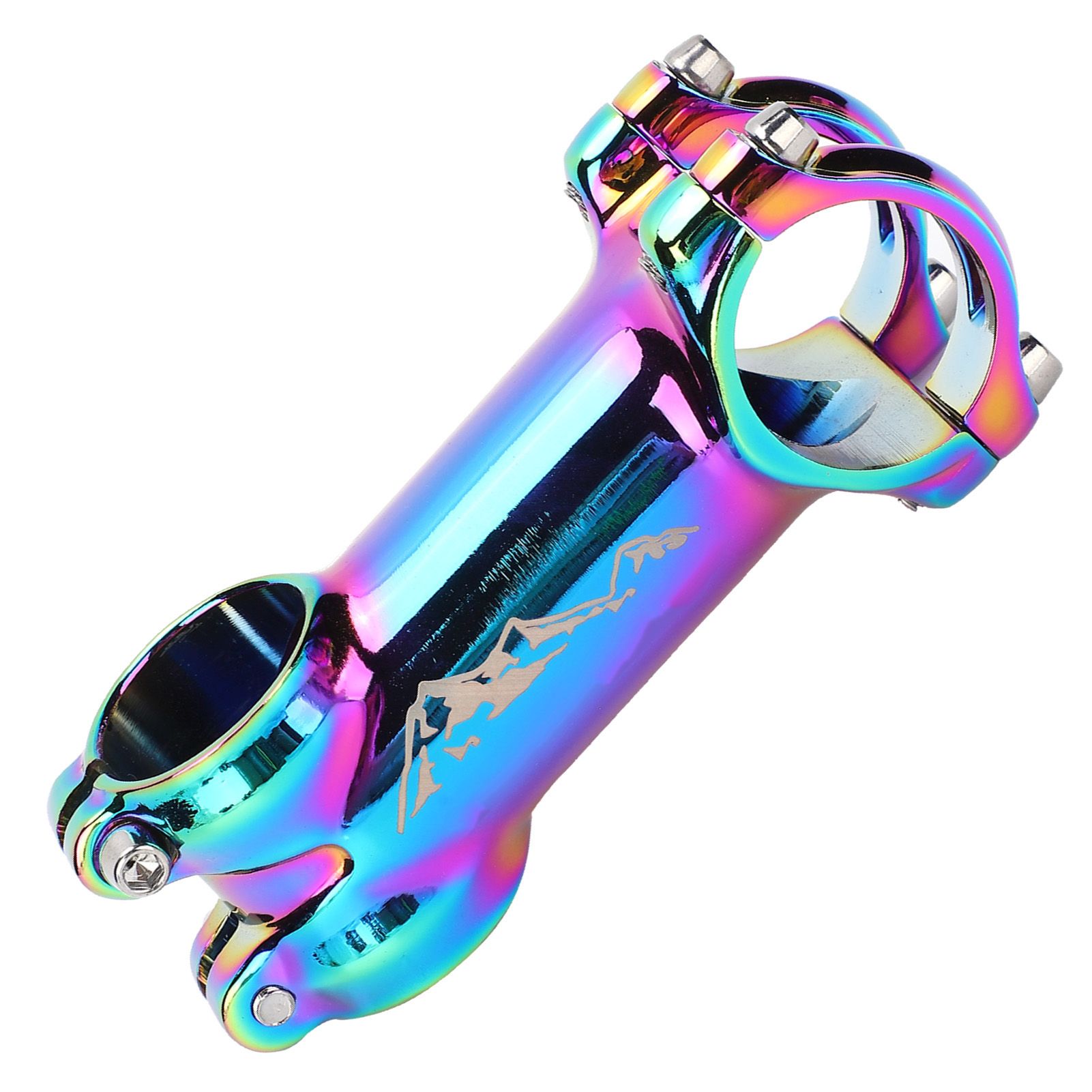 6° Bicycle Handlebar Stem Light Weight Stable Colorful Practical for Road Bikes Fixed Gear