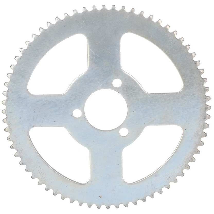 65 Tooth Sprocket Metal 25H 3 Holes Crankset Gear Plate Electric Scooter Accessory