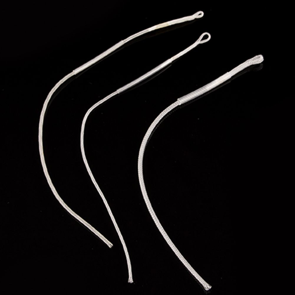 Yfashion 10Pcs  Nylon Braided Fly  with Loop End Fishing Accessories