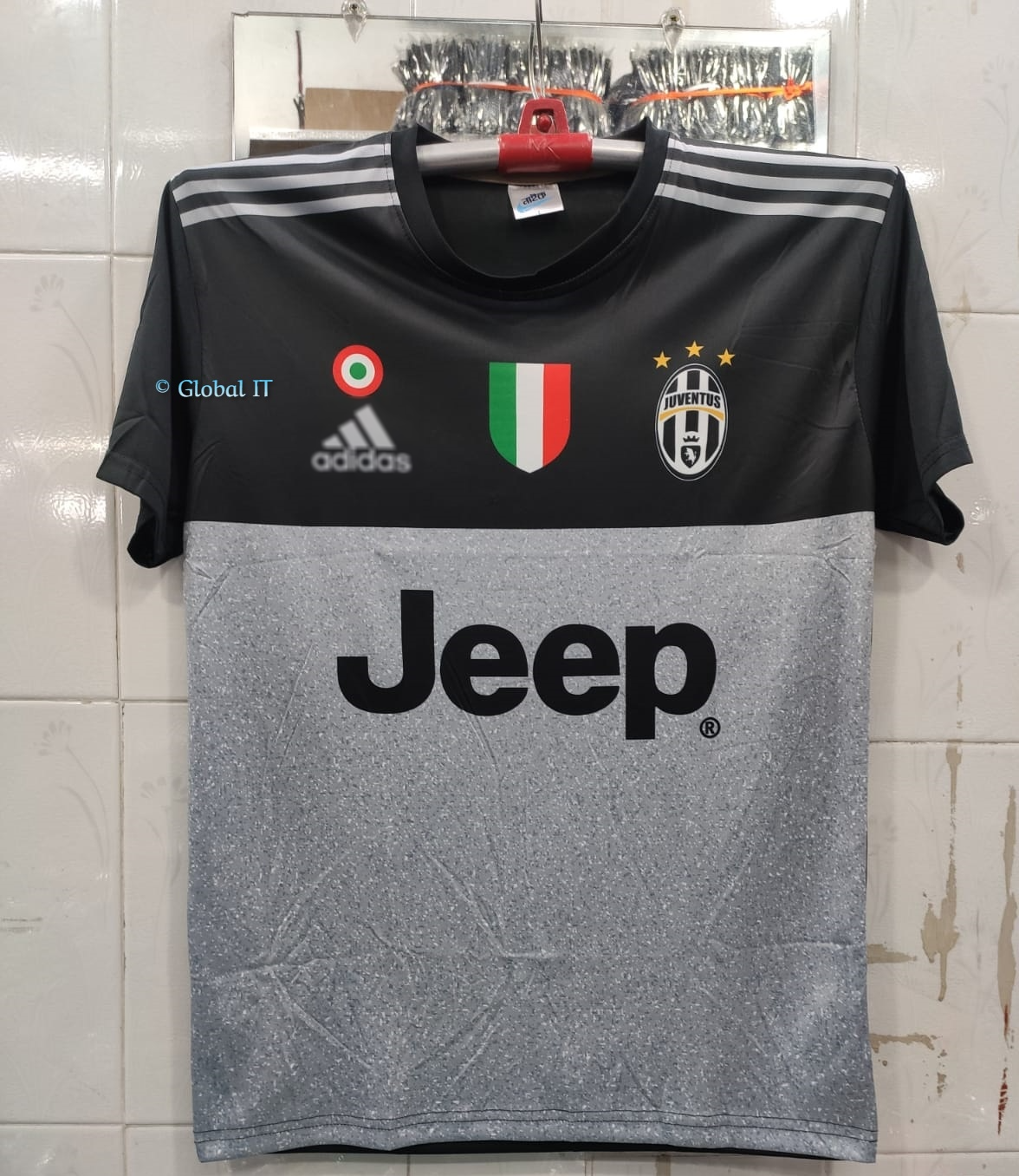 JUVENTUS Football Jersey- Ash - Jersey