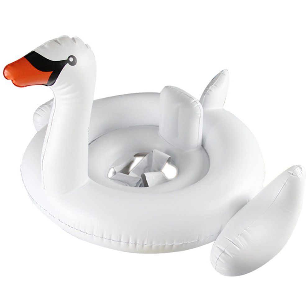 Cartoon Animals Kids Float Swimming Ring Inflatable Seat Boat Pool Toys
